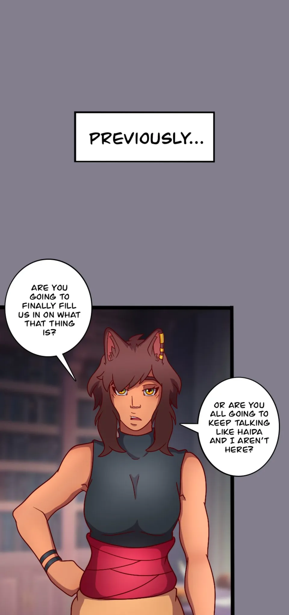 CH 27: Lunar Wolf Blood, página 1