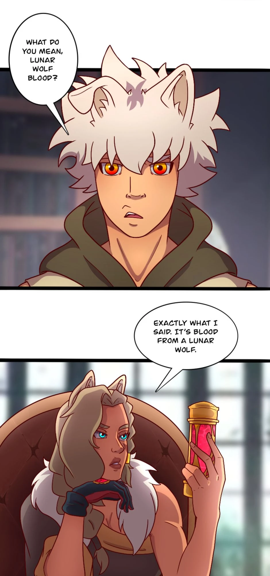 CH 27: Lunar Wolf Blood, página 6