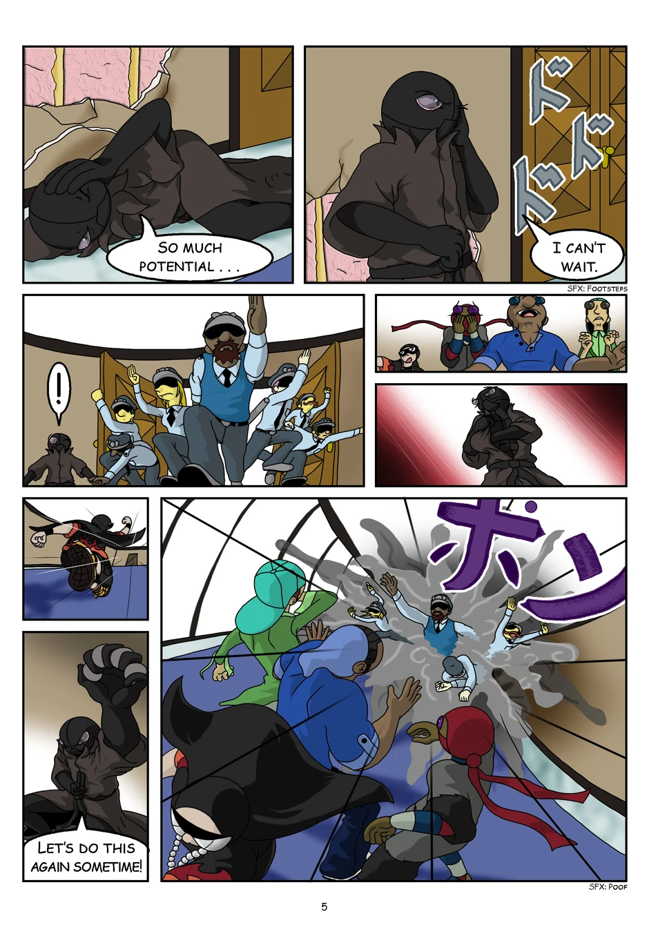 Chapter 3: Agents of the Light, página 6