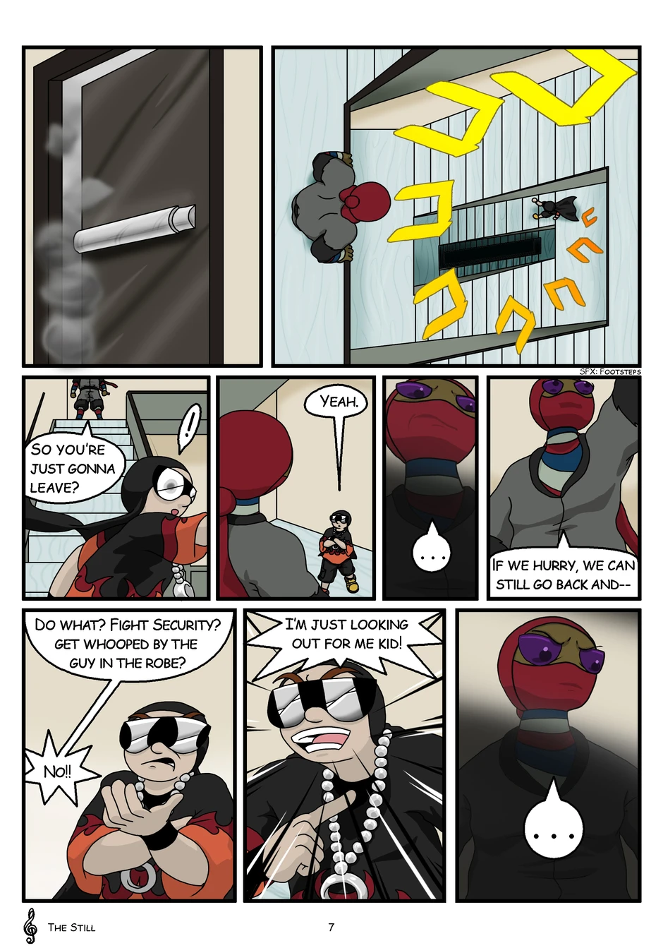 Chapter 3: Agents of the Light, página 8