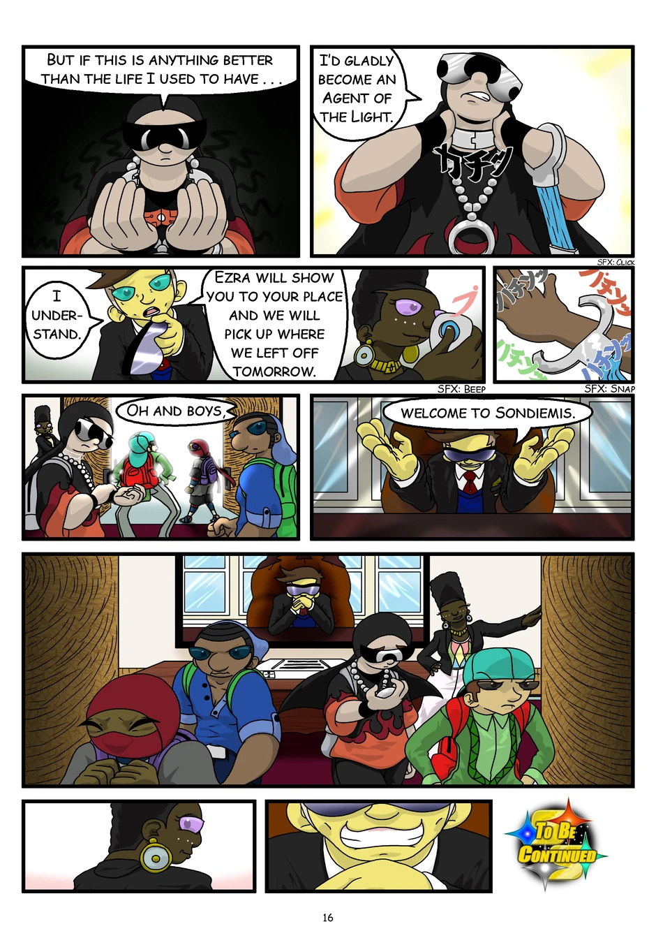 Chapter 3: Agents of the Light, página 17
