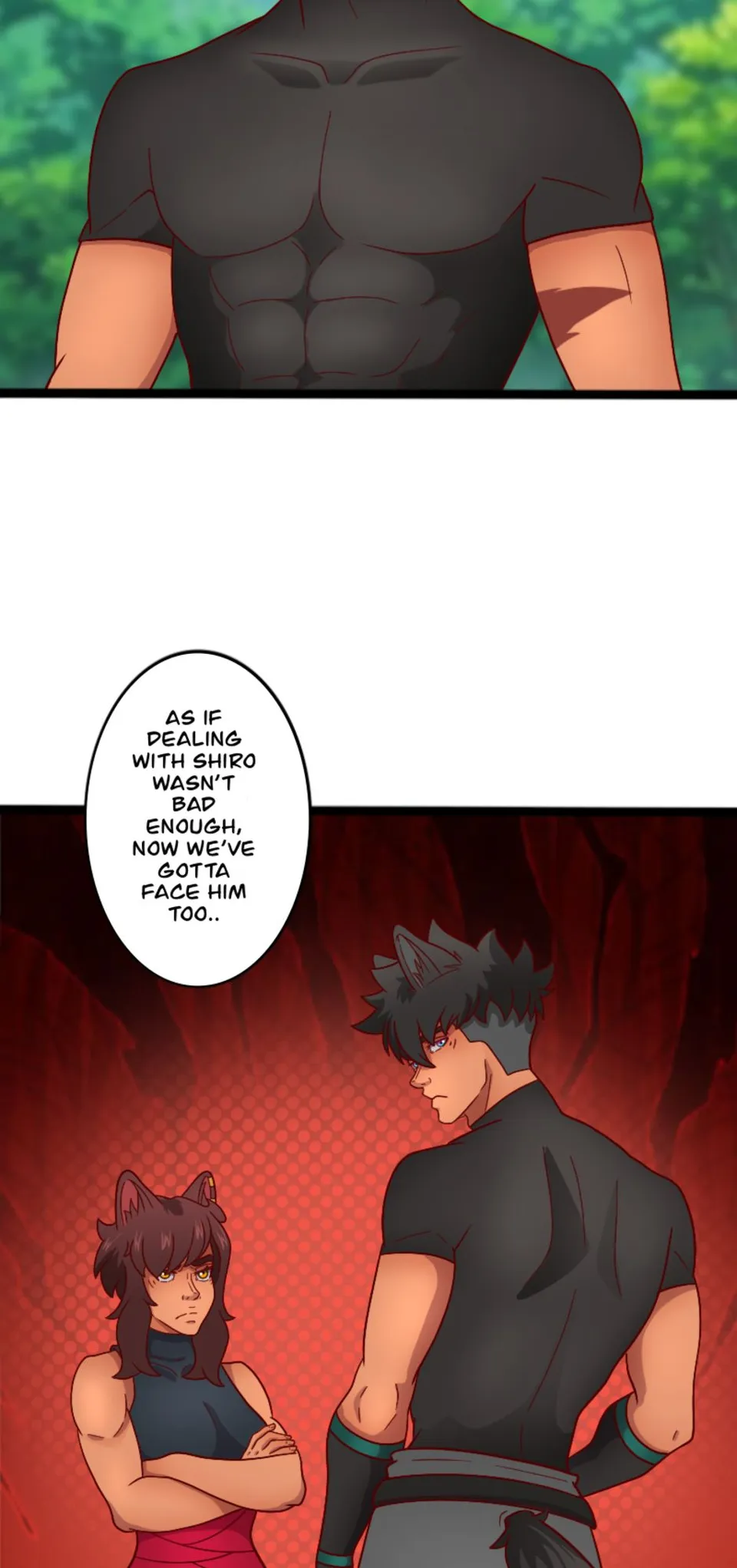 CH 36 FINALE pt 1: Parting Howls, page 13
