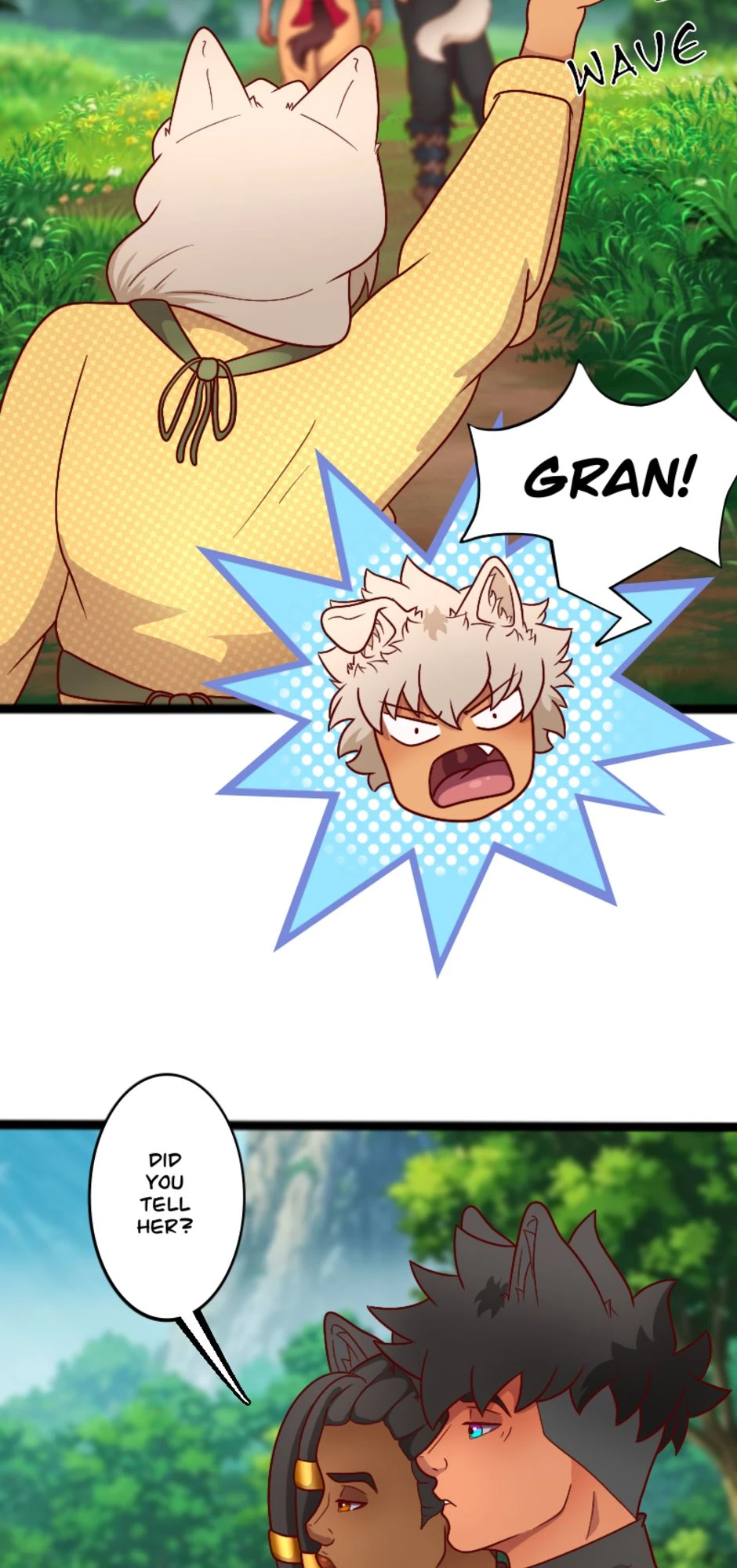 CH 37: FINALE pt 2: Parting Howls, page 13