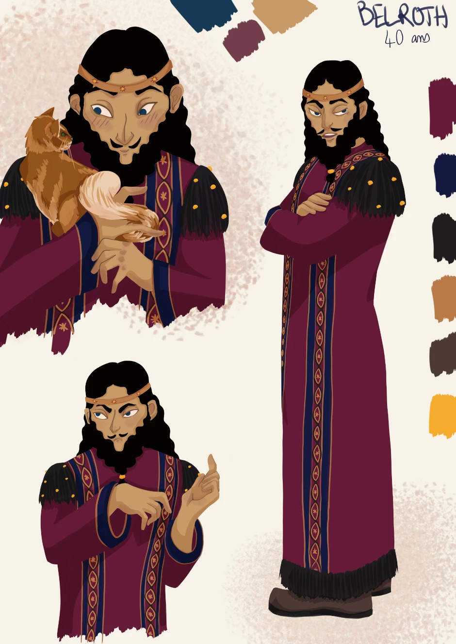 // Character designs //，第 6 頁