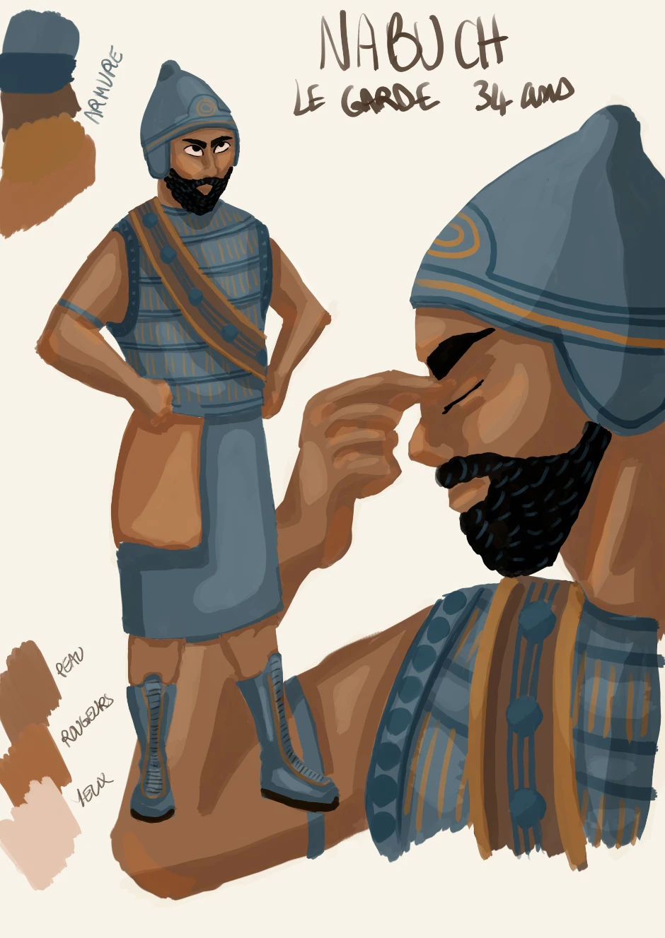 // Character designs //，第 5 頁