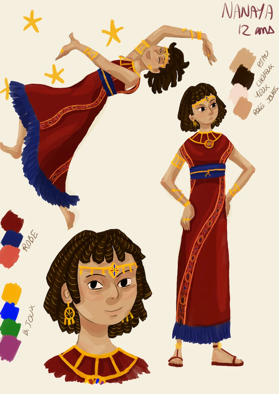 // Character designs //，第 3 頁