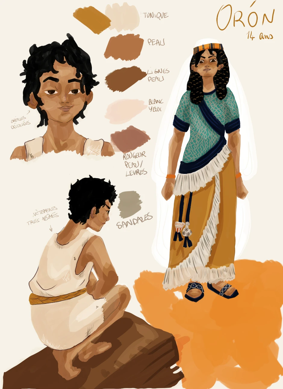 // Character designs //，第 1 頁