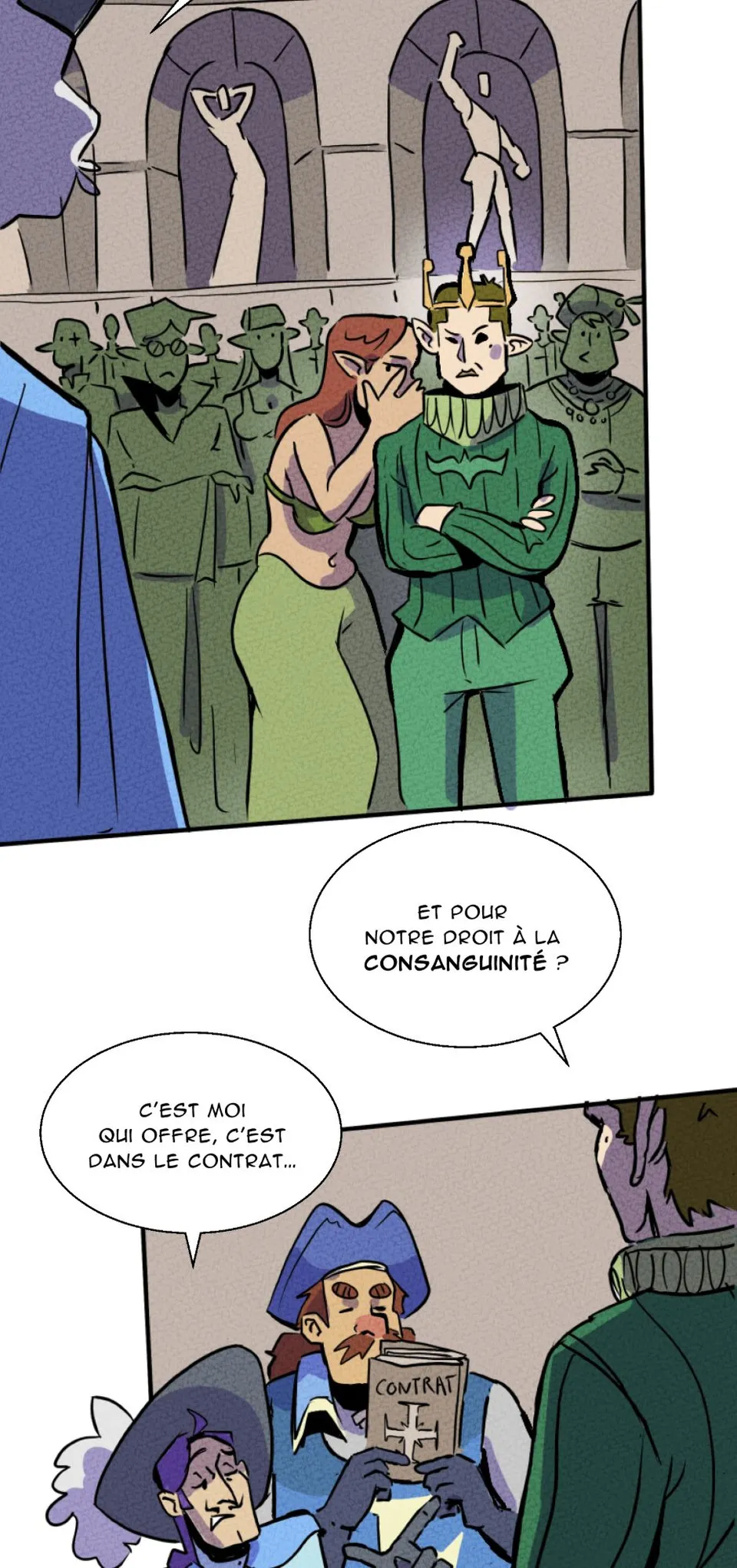 Problèmes familiaux en terre elfique, Seite 31