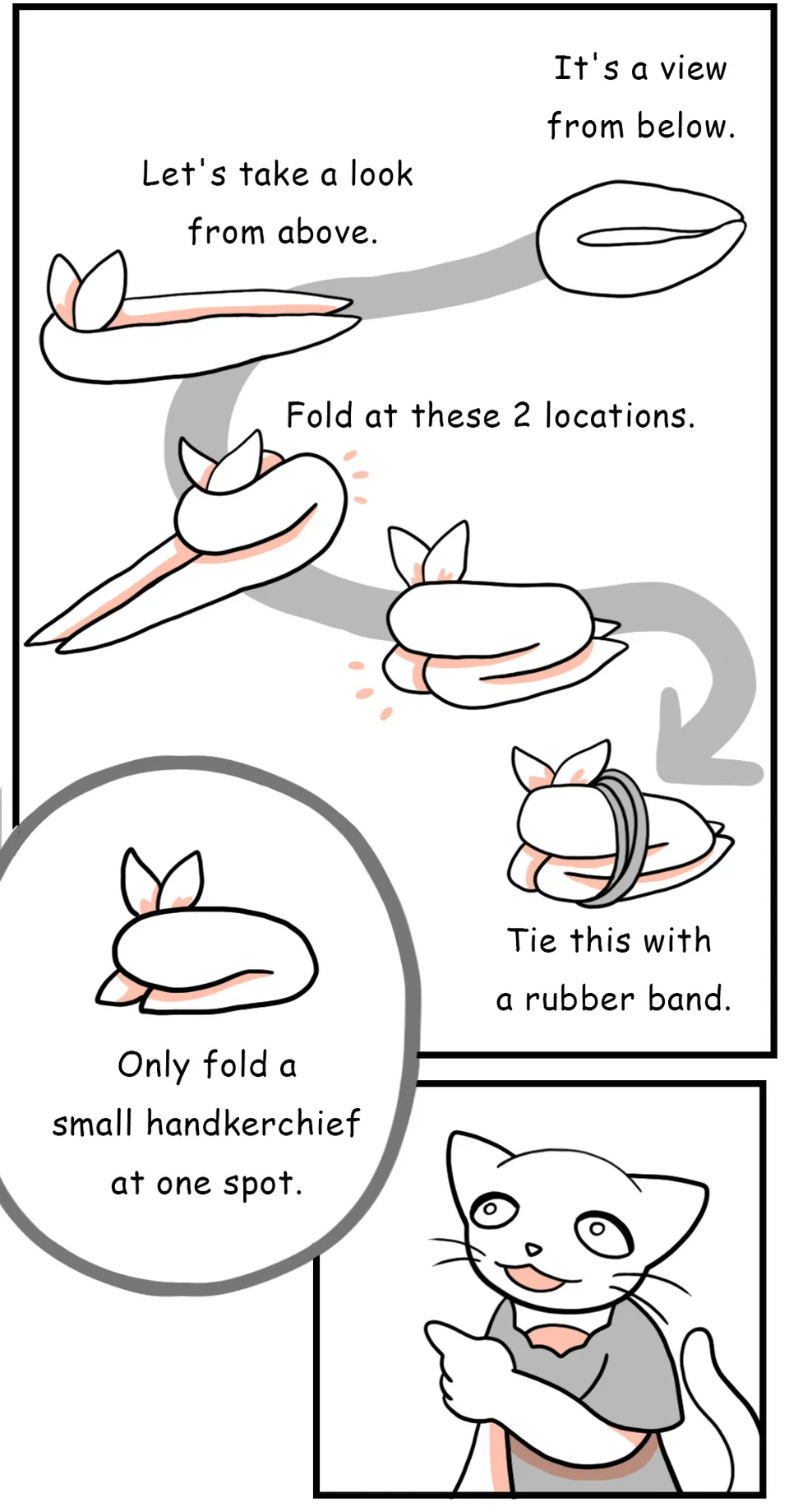 39. Rabbit Handkerchief(2/2), página 4