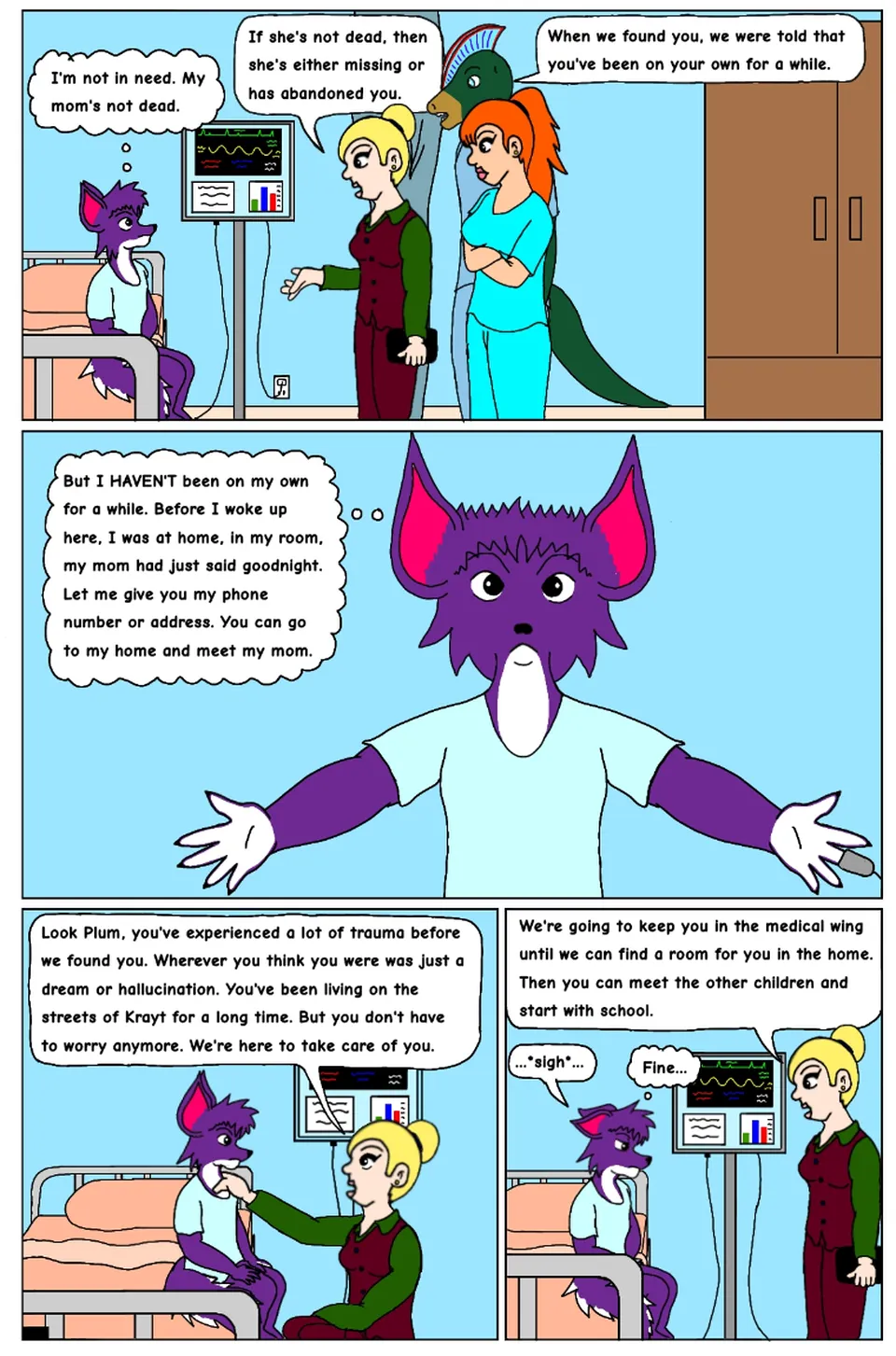 Two Shades of Purple, page 9