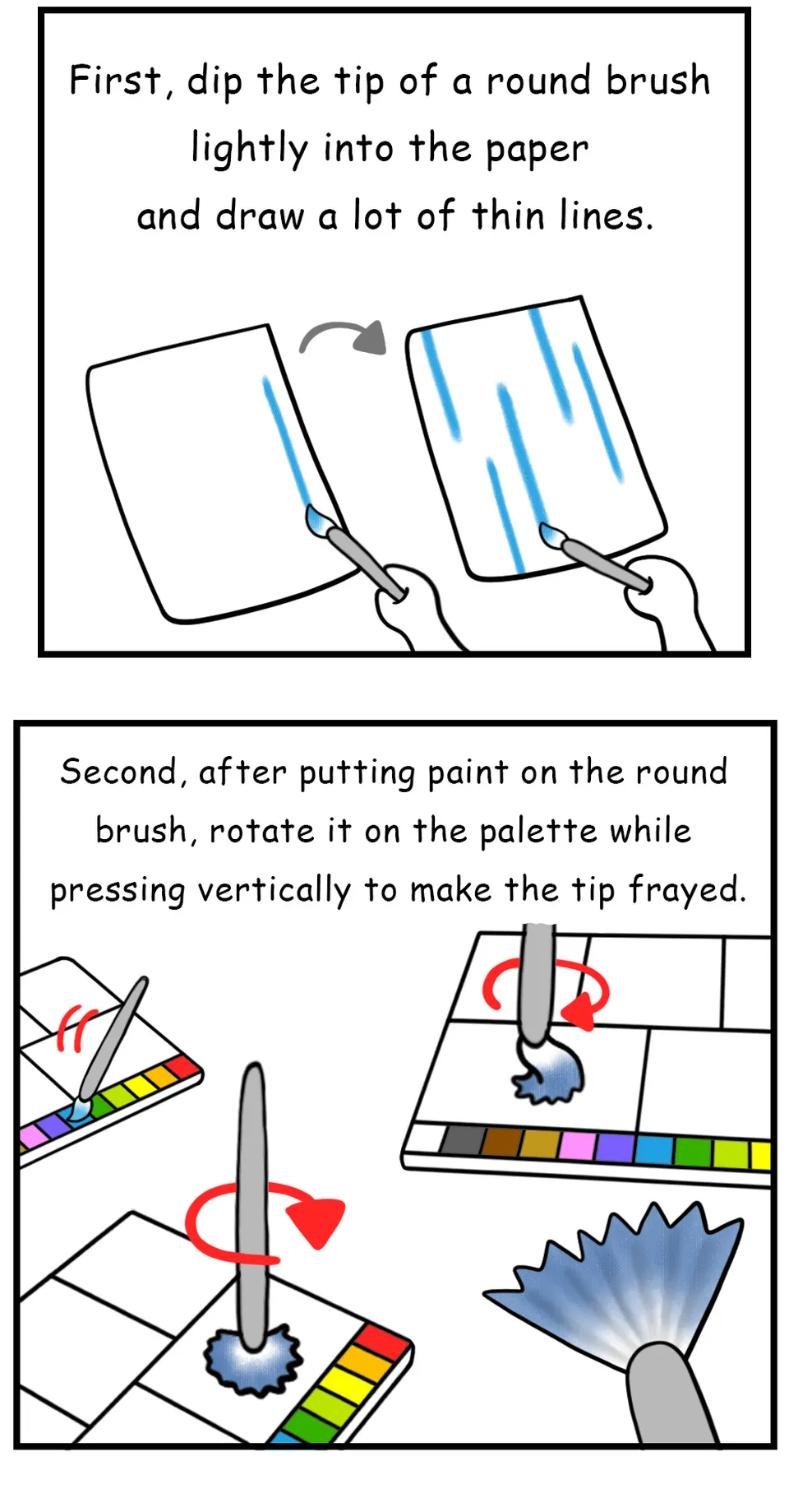 55. ◆How to Paint Rain, página 2