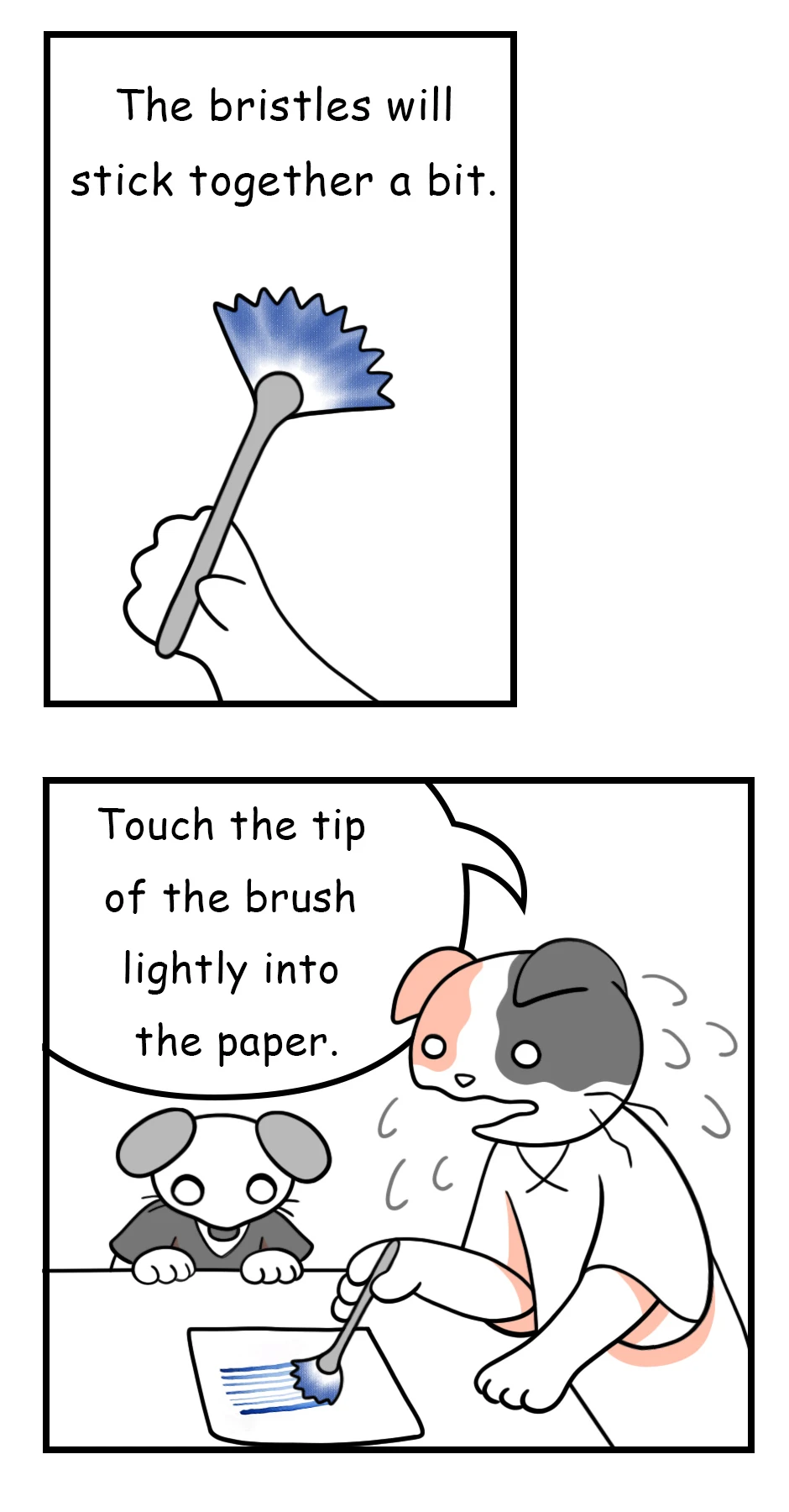 55. ◆How to Paint Rain，第 8 頁