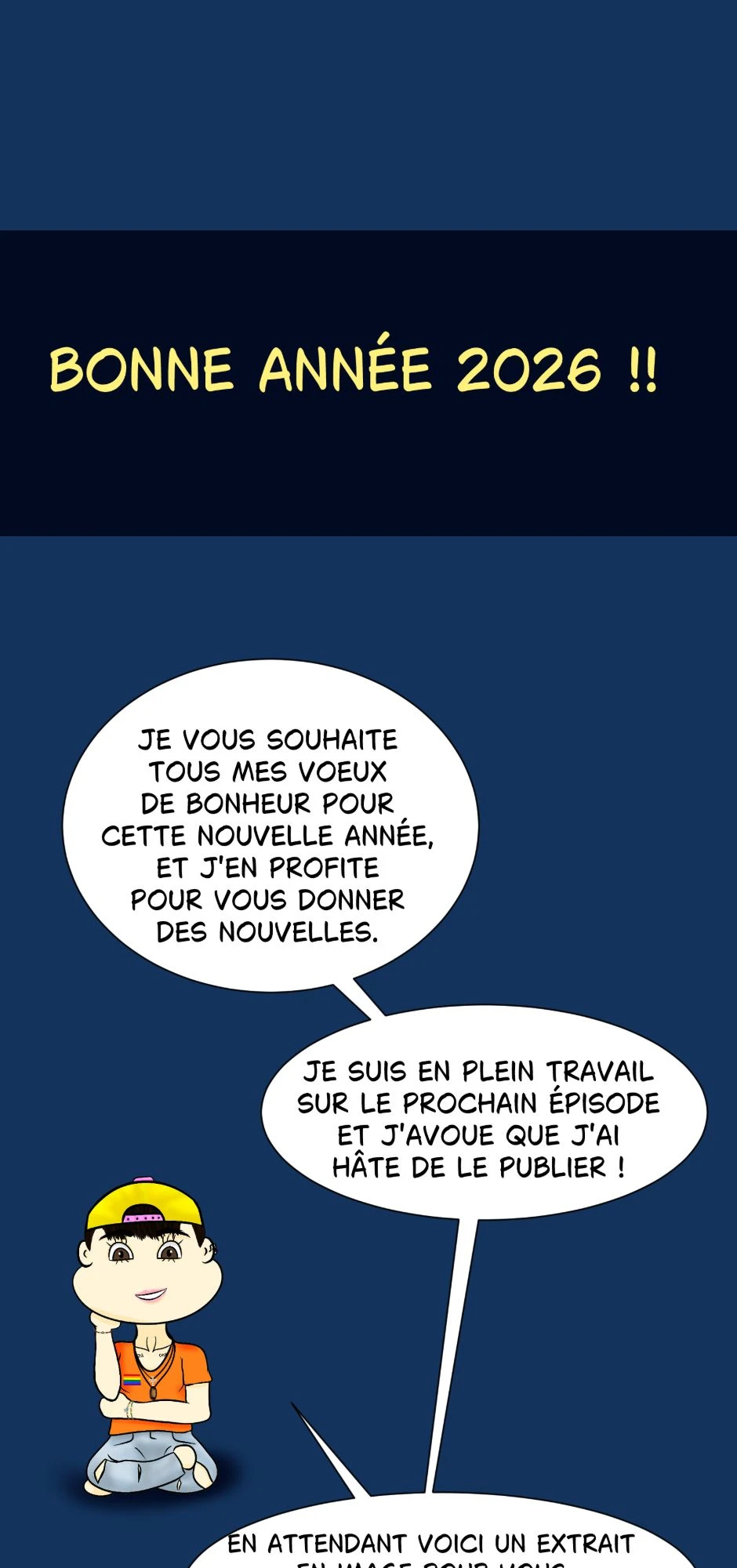 Bonne année 2026 !! Bientôt un nouvel épisode !, Seite 1