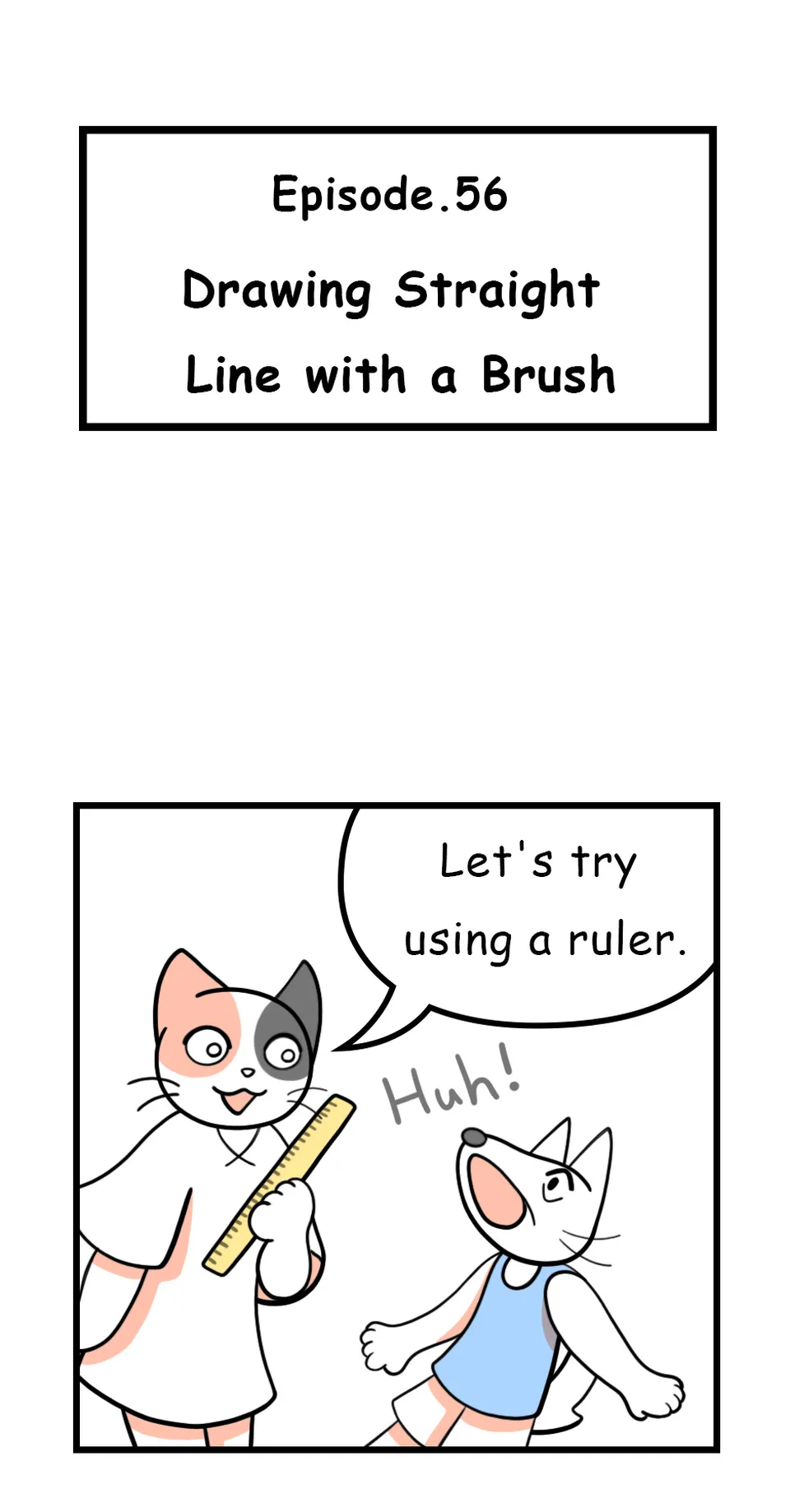 56. ◆Drawing Straight Line with a Brush, página 1