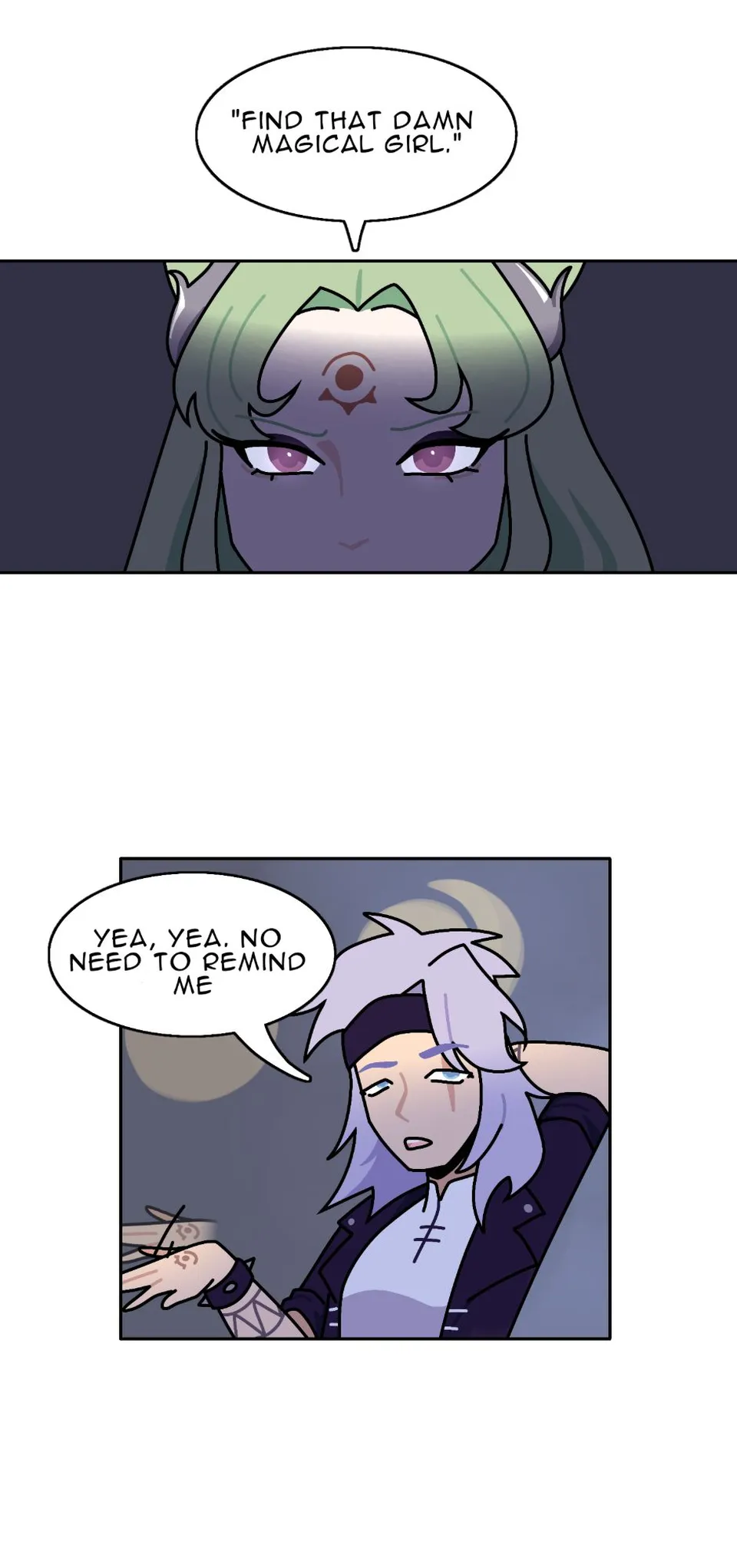 Magical transformation, page 25