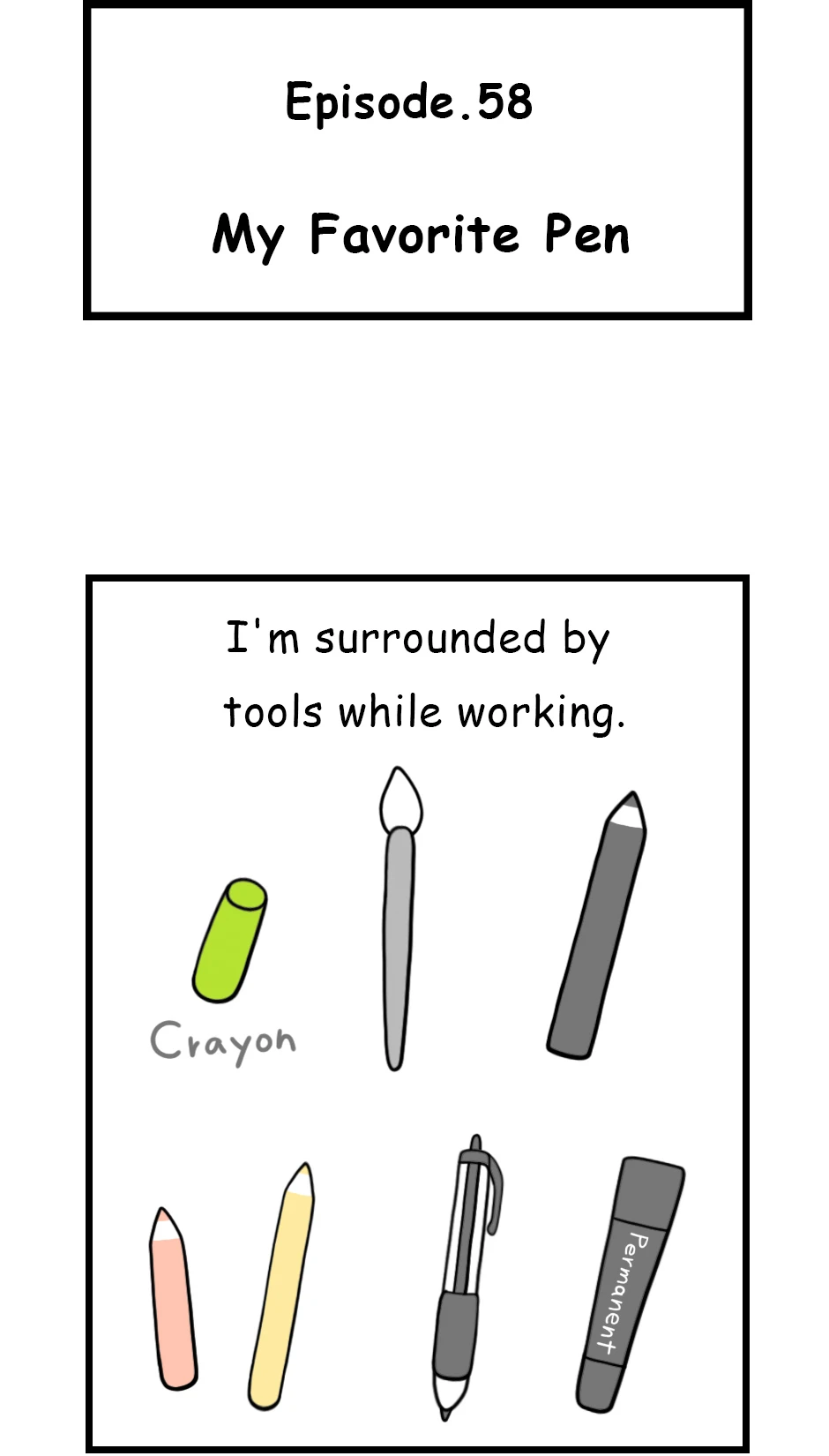 58. My Favorite Pen，第 1 頁