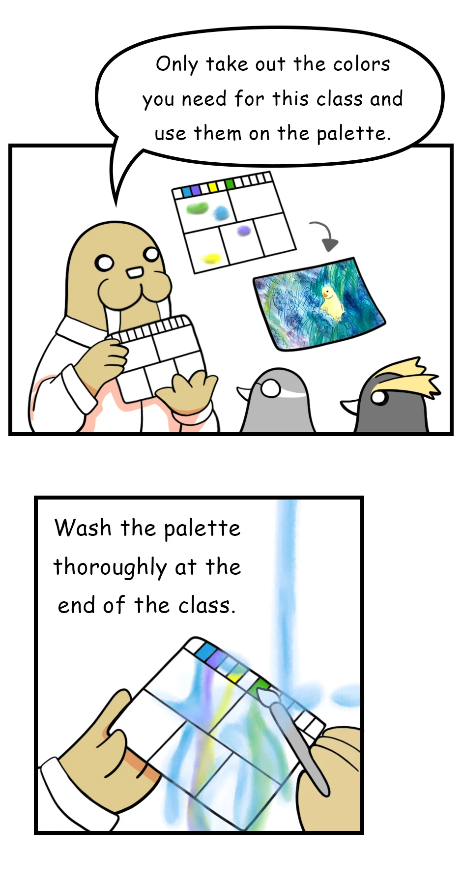 62. ◆How to Use a Palette(1/2) หน้า 2