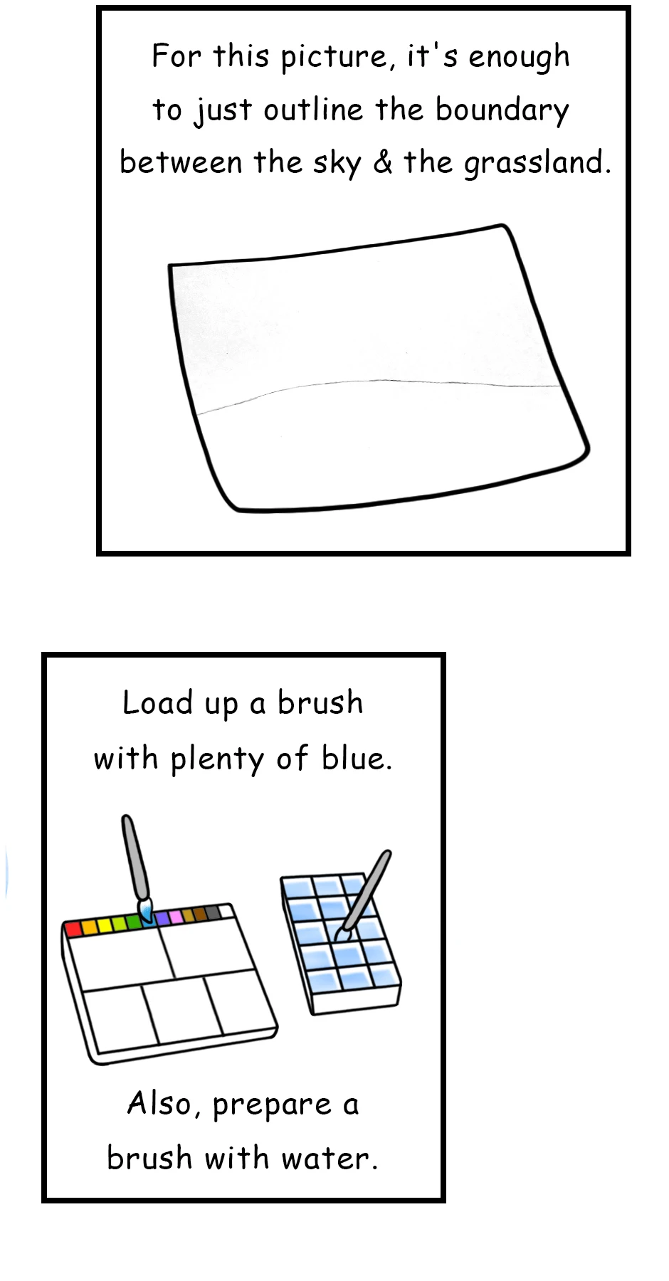 64. ◆How to Paint the Sky(Watercolor)(1/3)，第 5 頁
