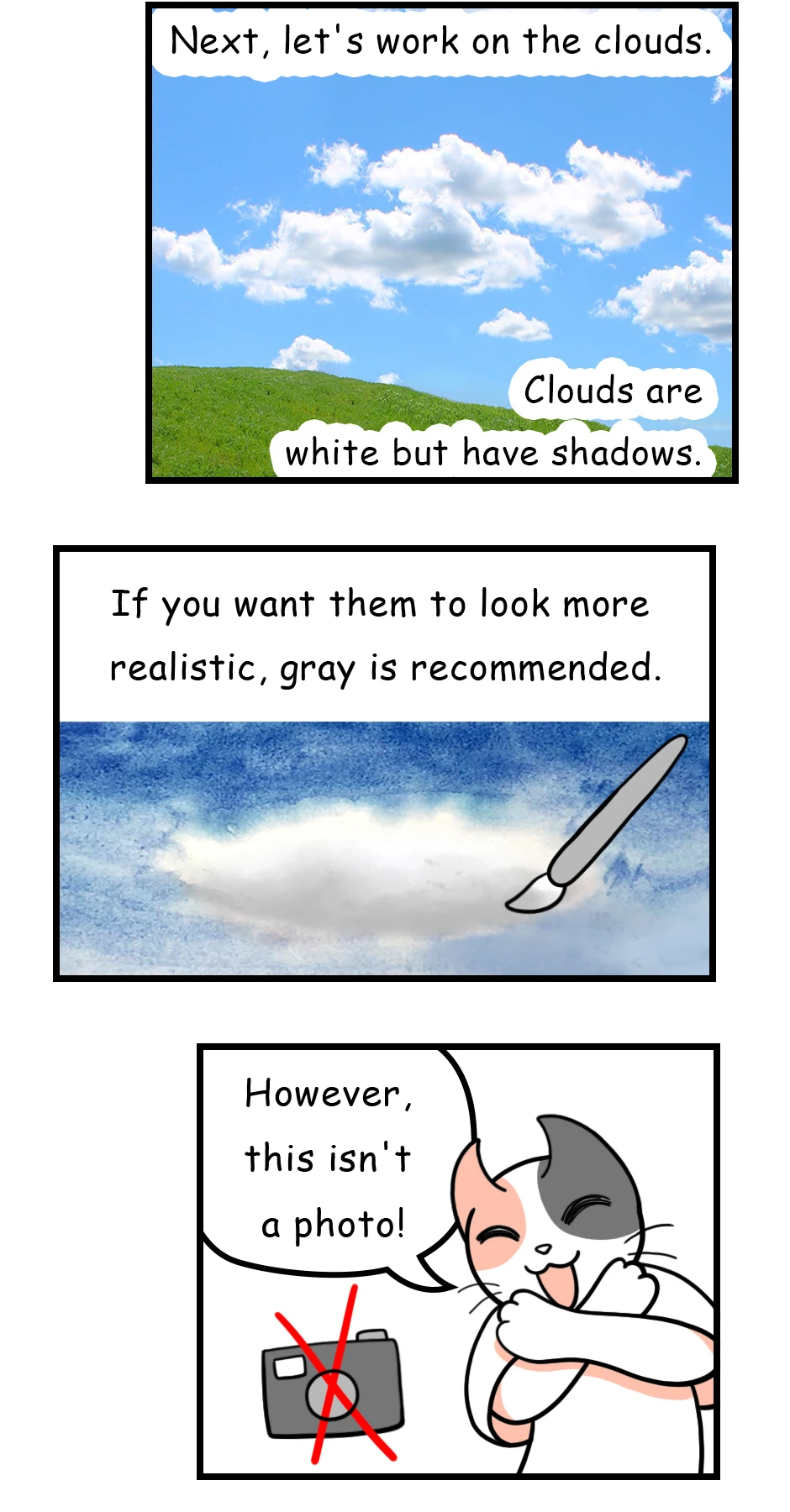 64. ◆How to Paint the Sky(Watercolor)(3/3)，第 1 頁
