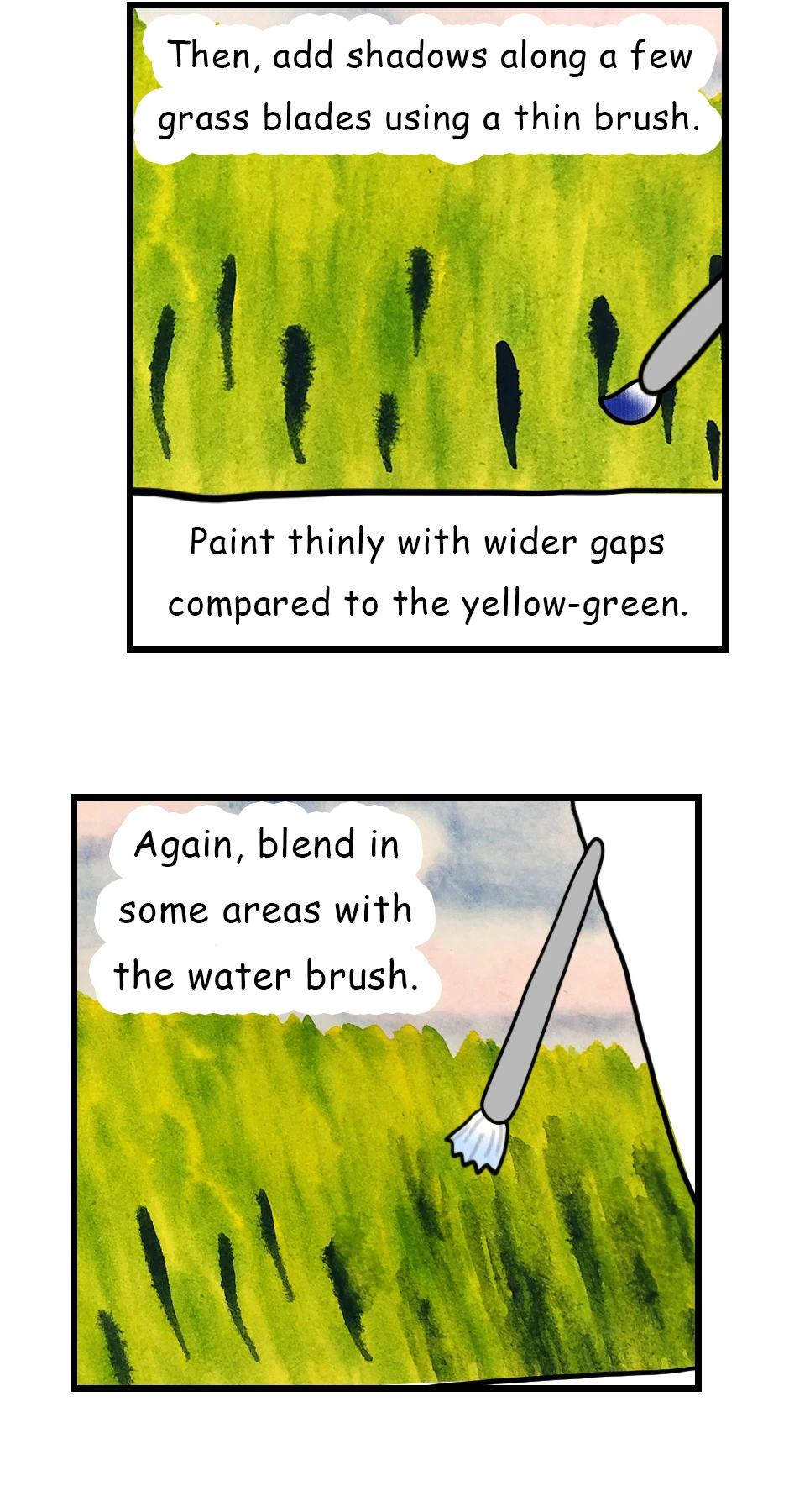 65. ◆How to Paint the Meadow(Watercolor)，第 8 頁