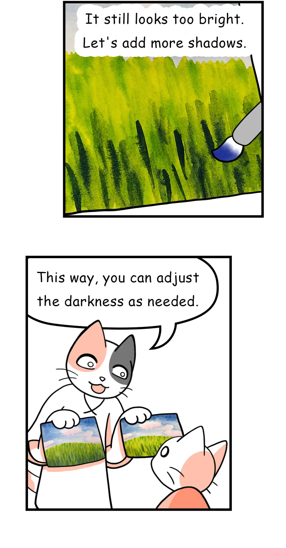 65. ◆How to Paint the Meadow(Watercolor), page 9