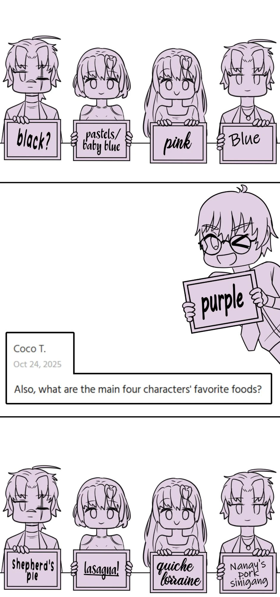 Q&A | Character Panel, Seite 25