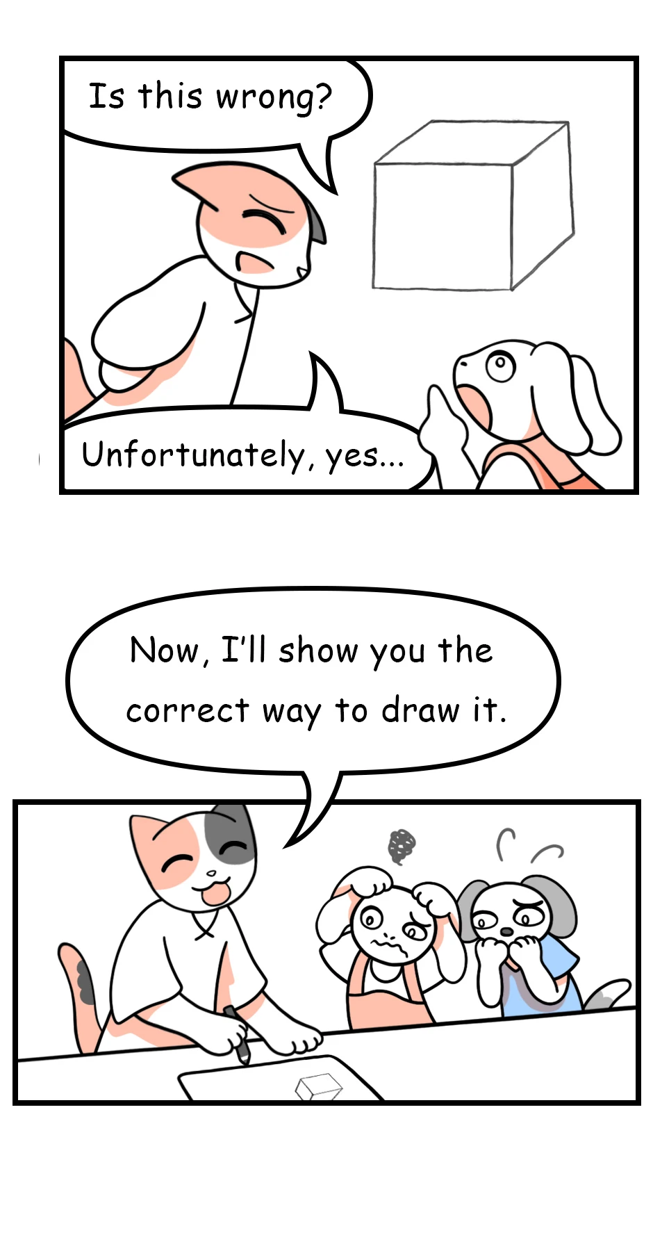 77. ◆How to Draw the Outline of a Cube，第 4 頁