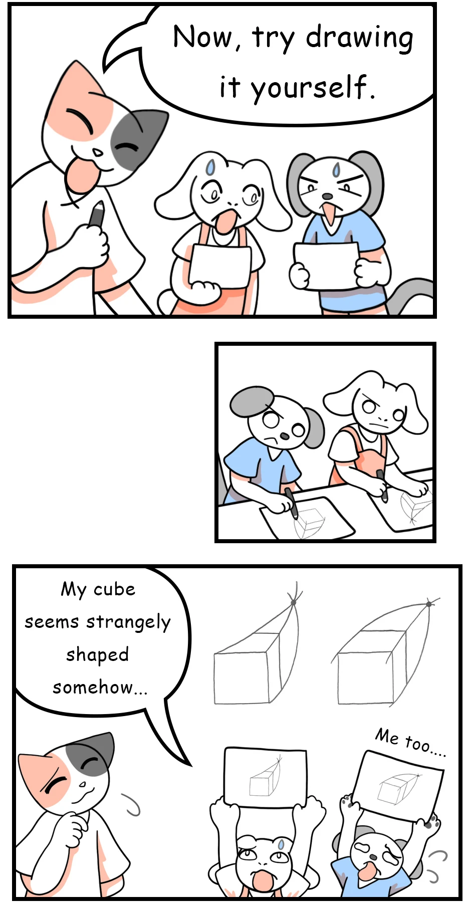 77. ◆How to Draw the Outline of a Cube，第 10 頁