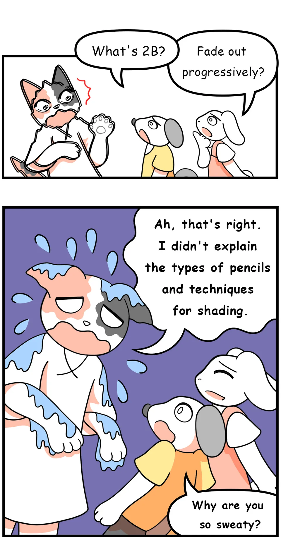83. ◆Shading with Dark Pencils, page 4