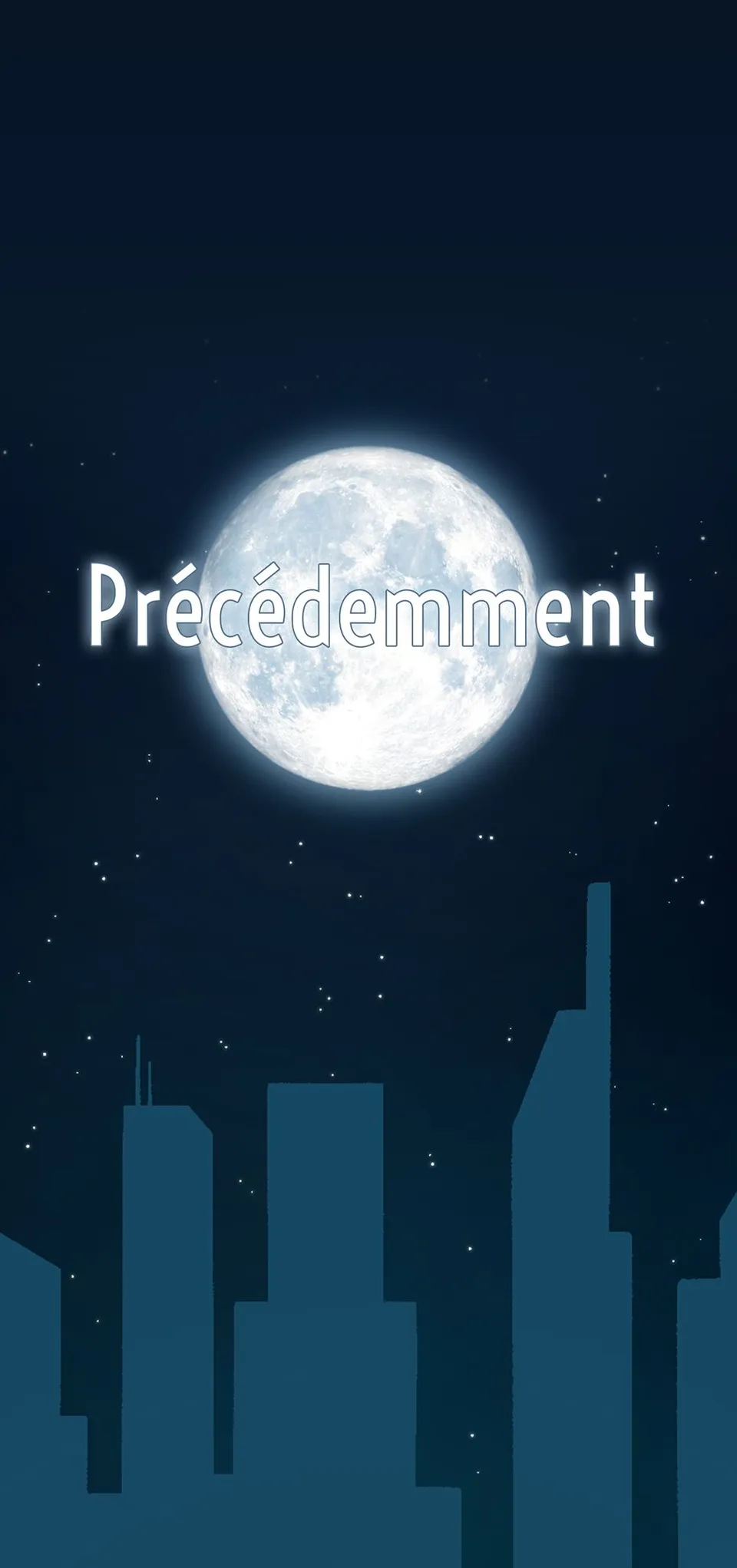 Précédemment, page 1