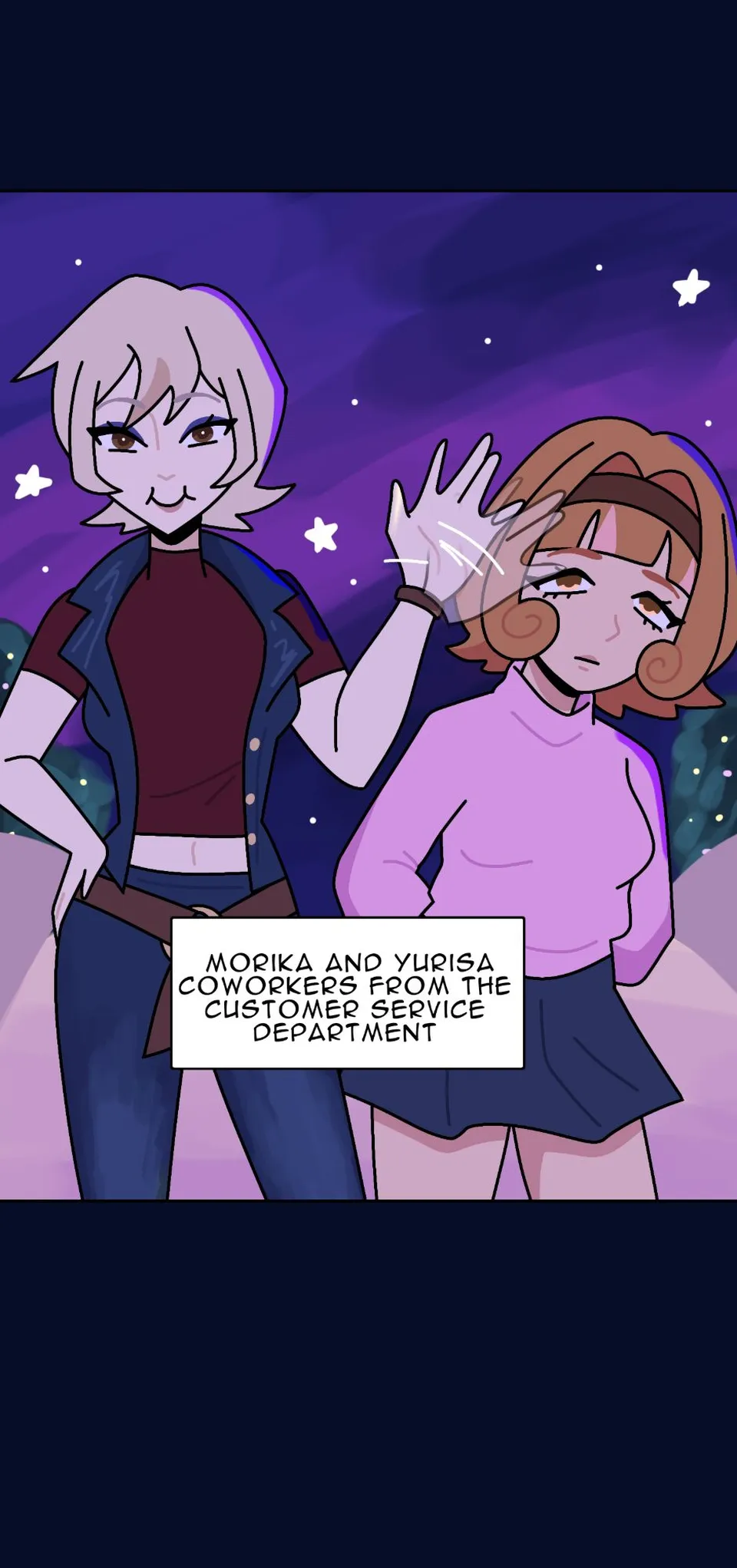 Late night stroll, page 10