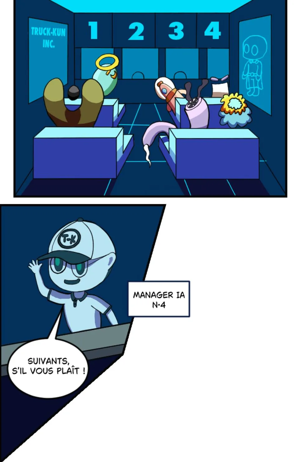 1. Welcome to the truck-kun Inc, página 6
