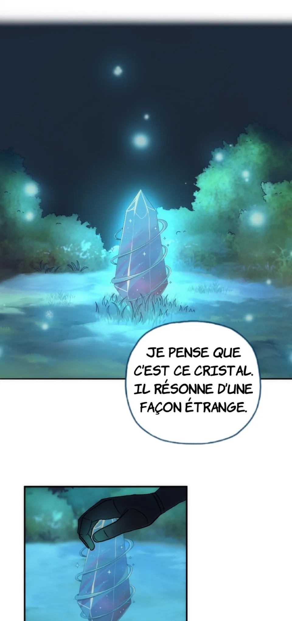 1. Poussière de cristal, página 13