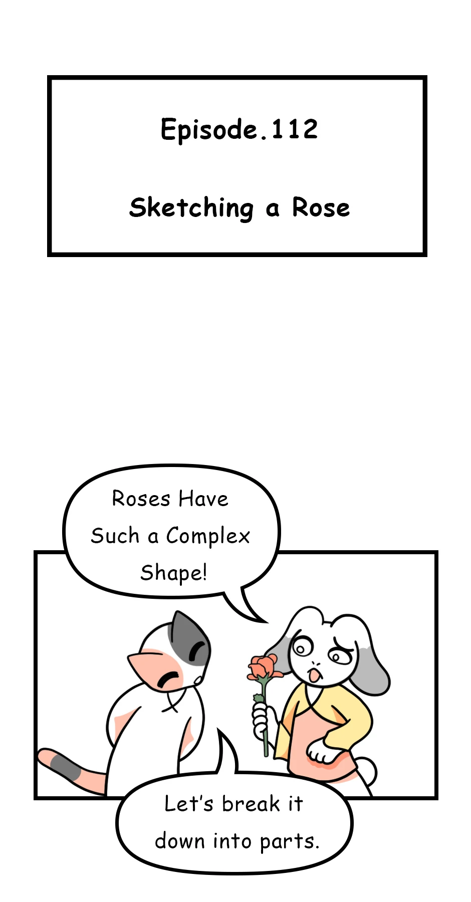 112. ◆Sketching a Rose，第 1 頁