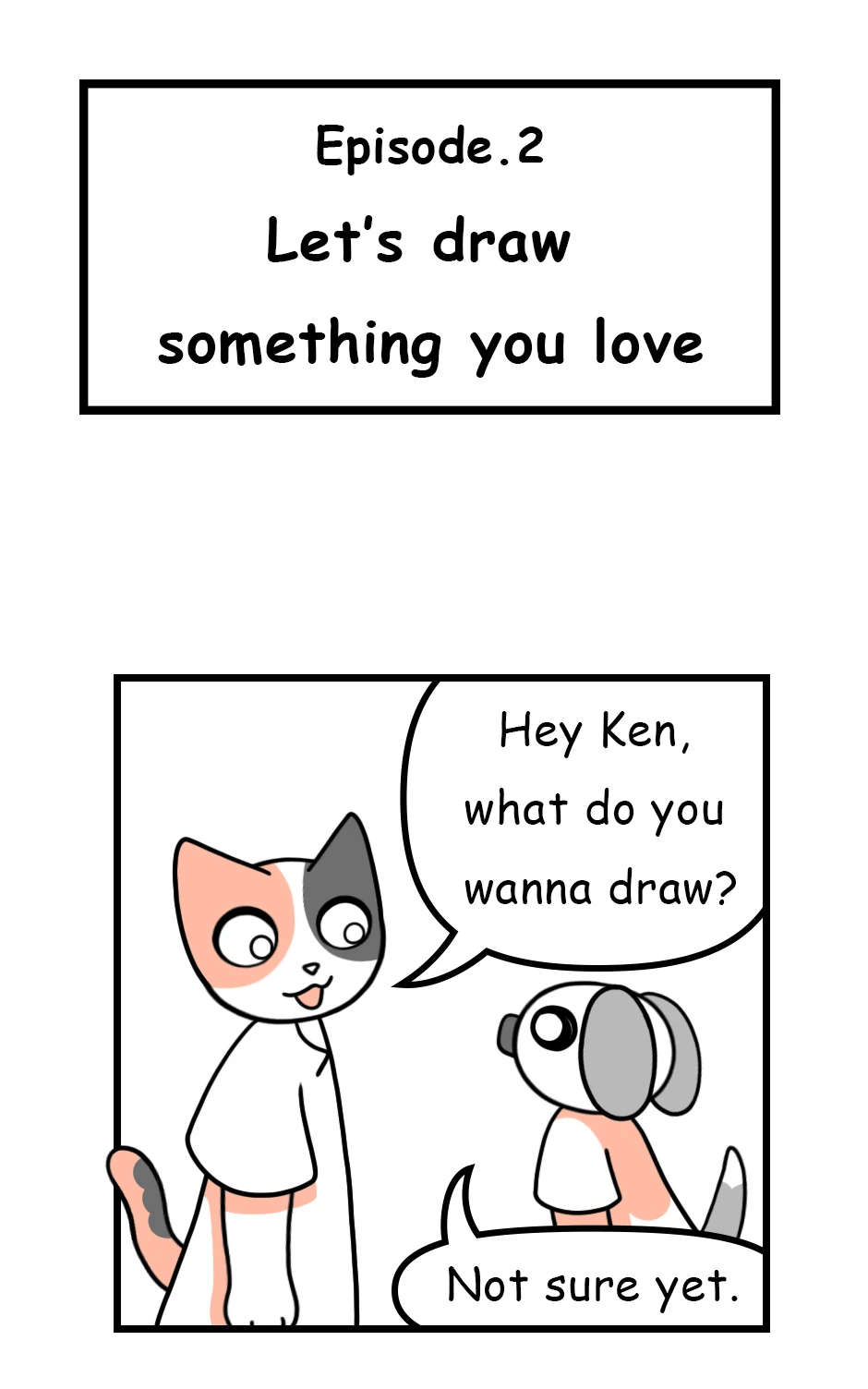 Let's draw something you love หน้า 1