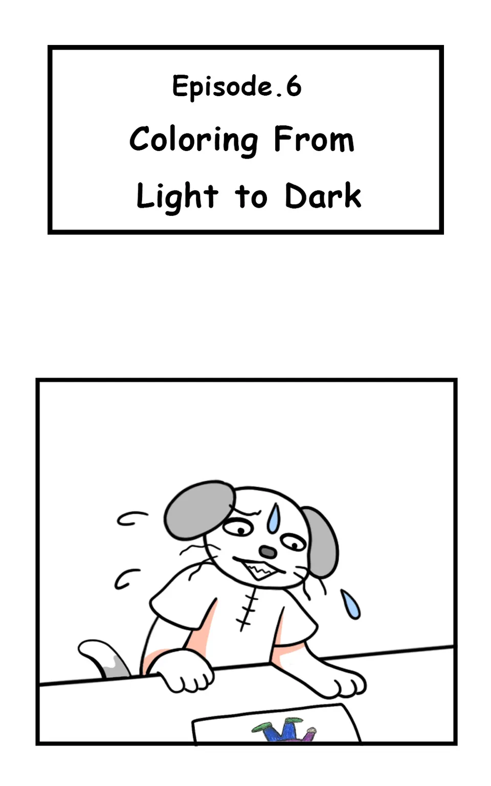 ◆Coloring From Light to Dark, Seite 1
