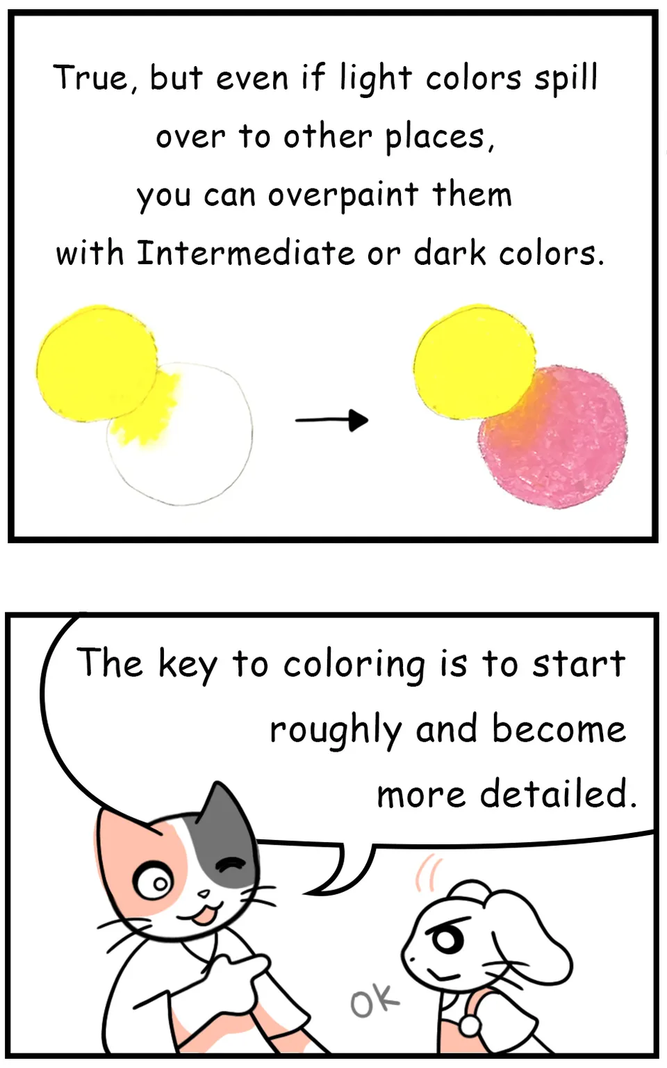 ◆Light Colors & Dark Colors, page 8