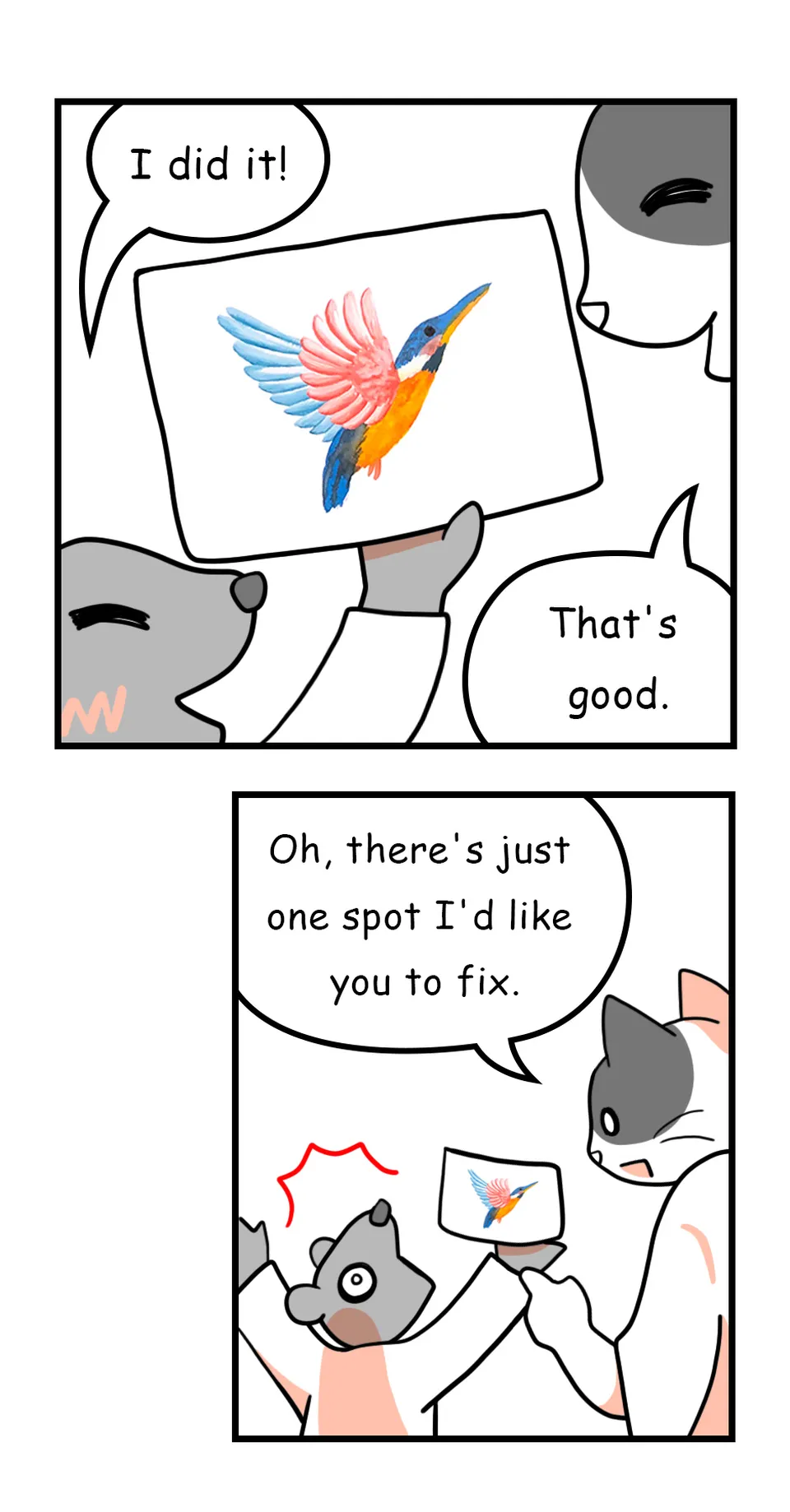 21. ◆Difference in Holding Crayons & Brushes, página 5