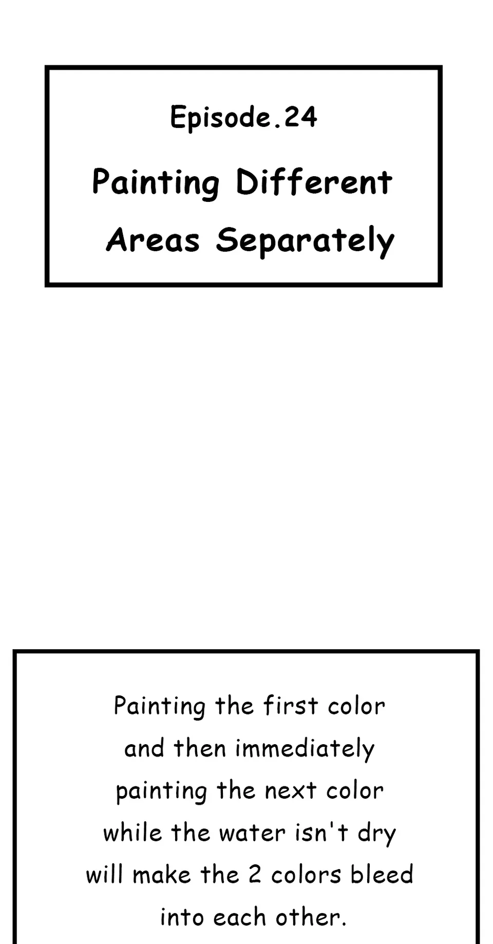 24. ◆Painting Different Areas Separately, Seite 1