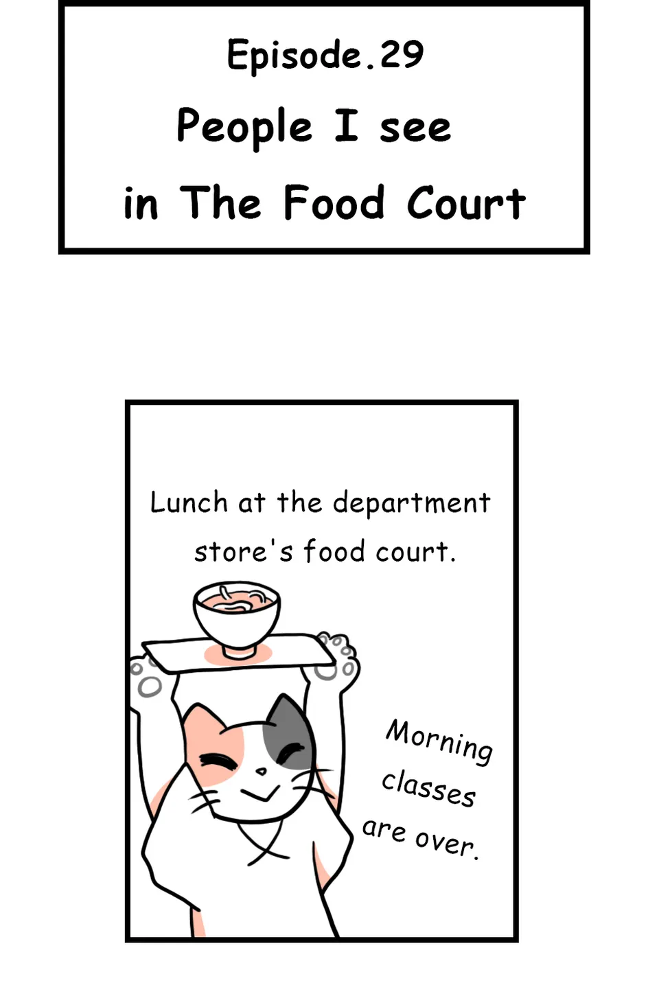 29. People I see in The Food Court(1/2), page 1
