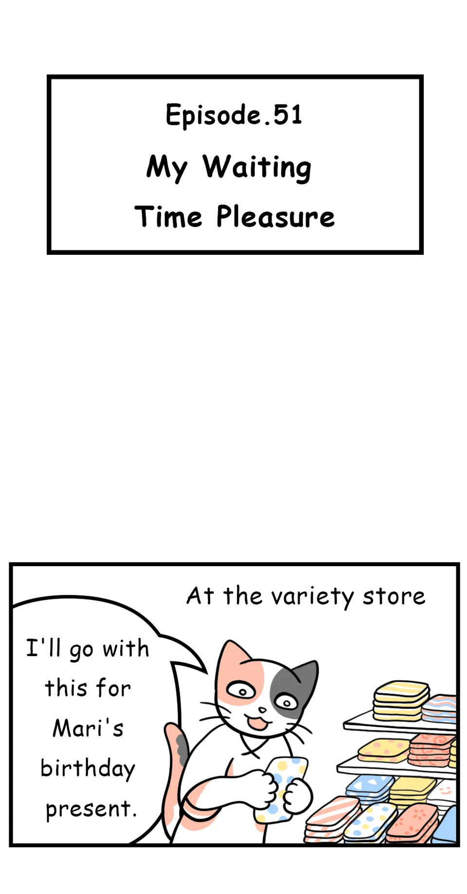 51. My Waiting Time Pleasure, Seite 1