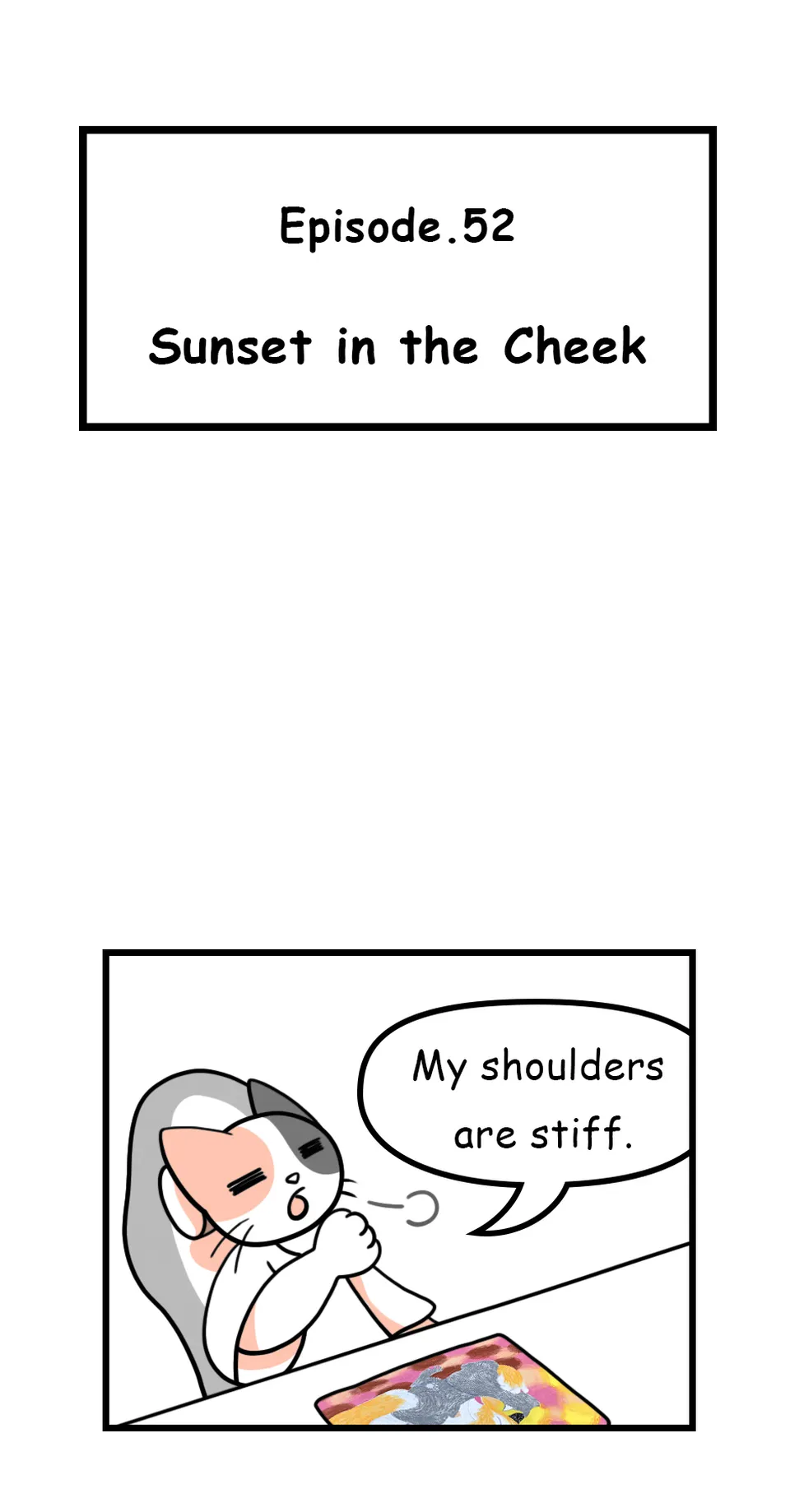 52. Sunset in the Cheek(1/2), page 1