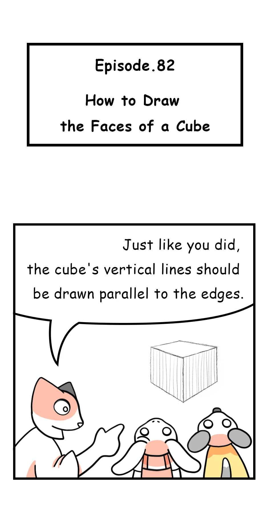 82. ◆How to Draw the Faces of a Cube，第 1 頁