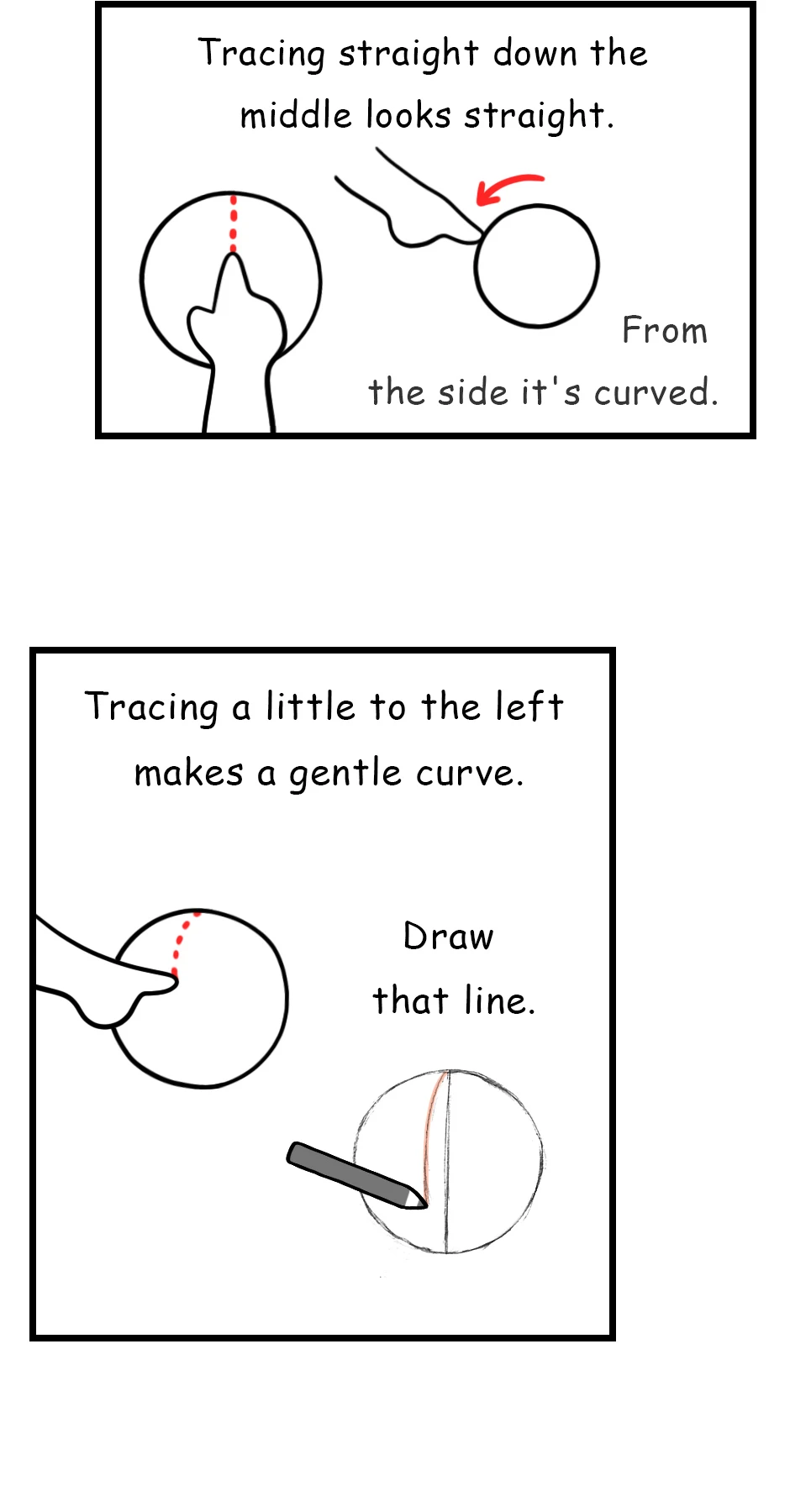 96. ◆How to Draw the Face of a Sphere(1/2)，第 4 頁