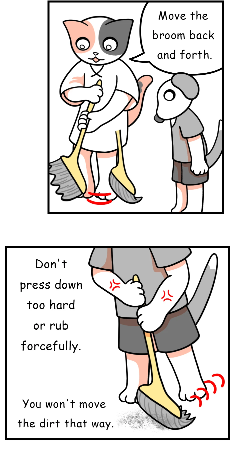 99. How to Use a Broom，第 6 頁