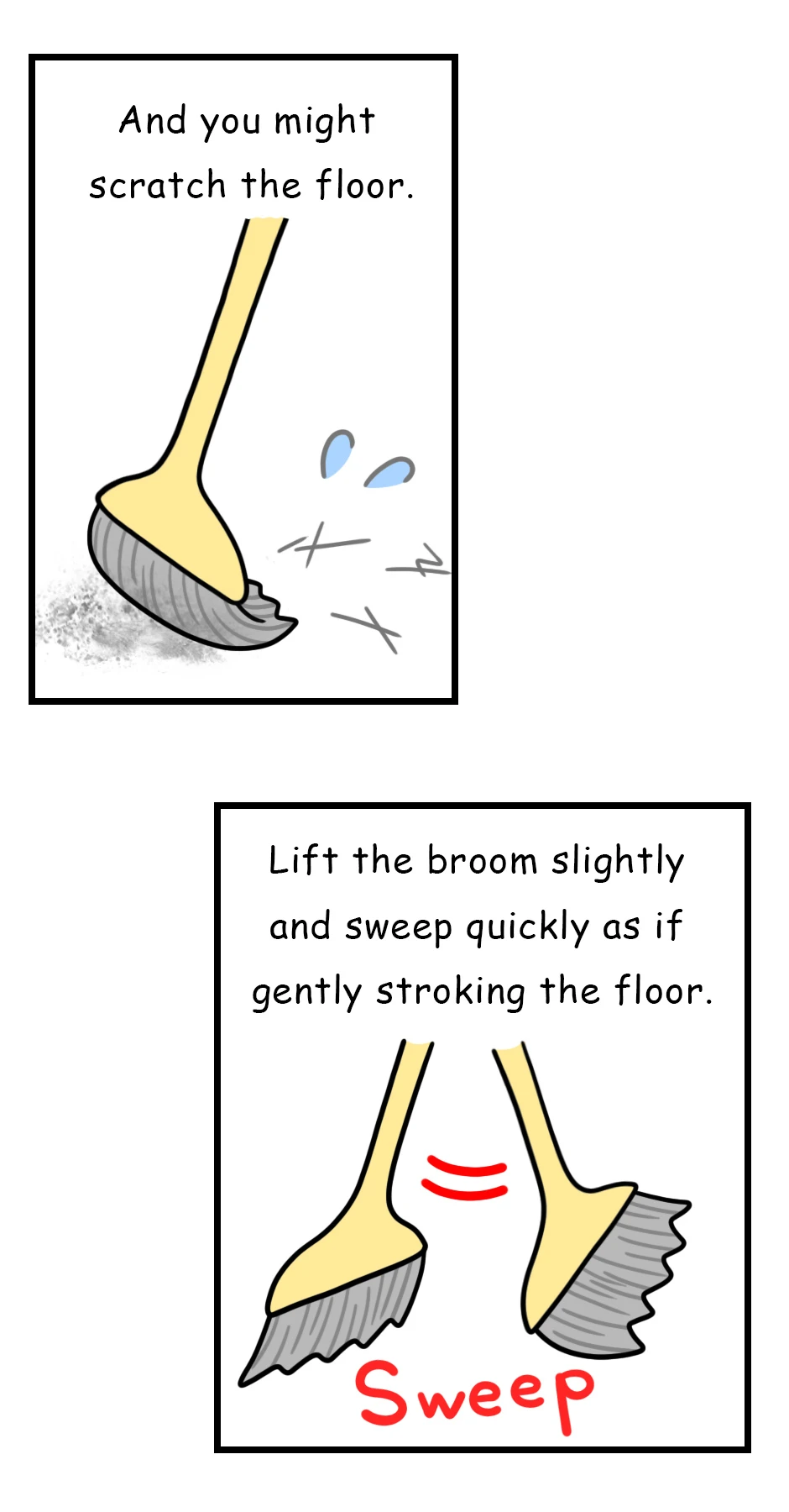 99. How to Use a Broom，第 7 頁