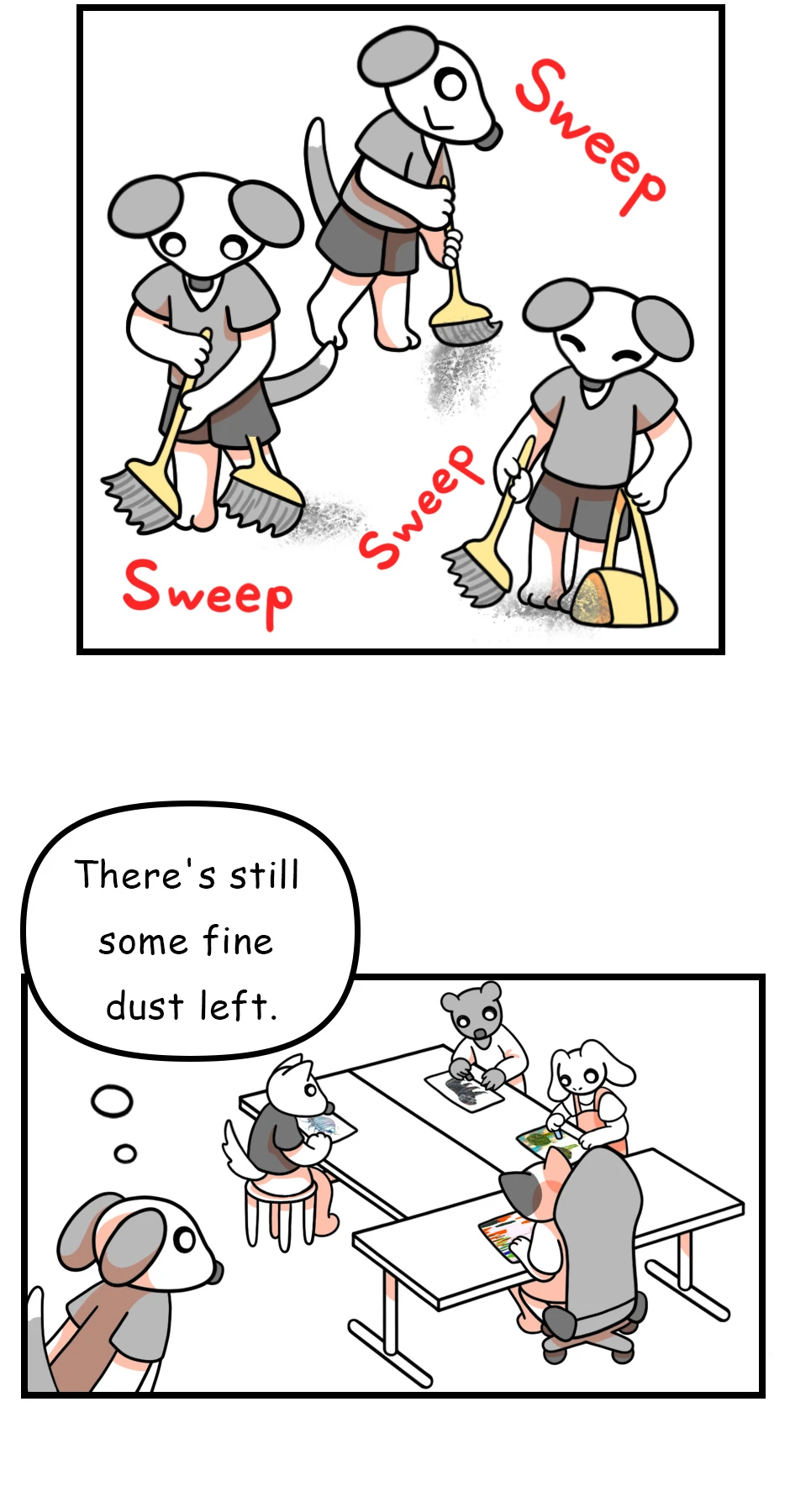 99. How to Use a Broom，第 8 頁