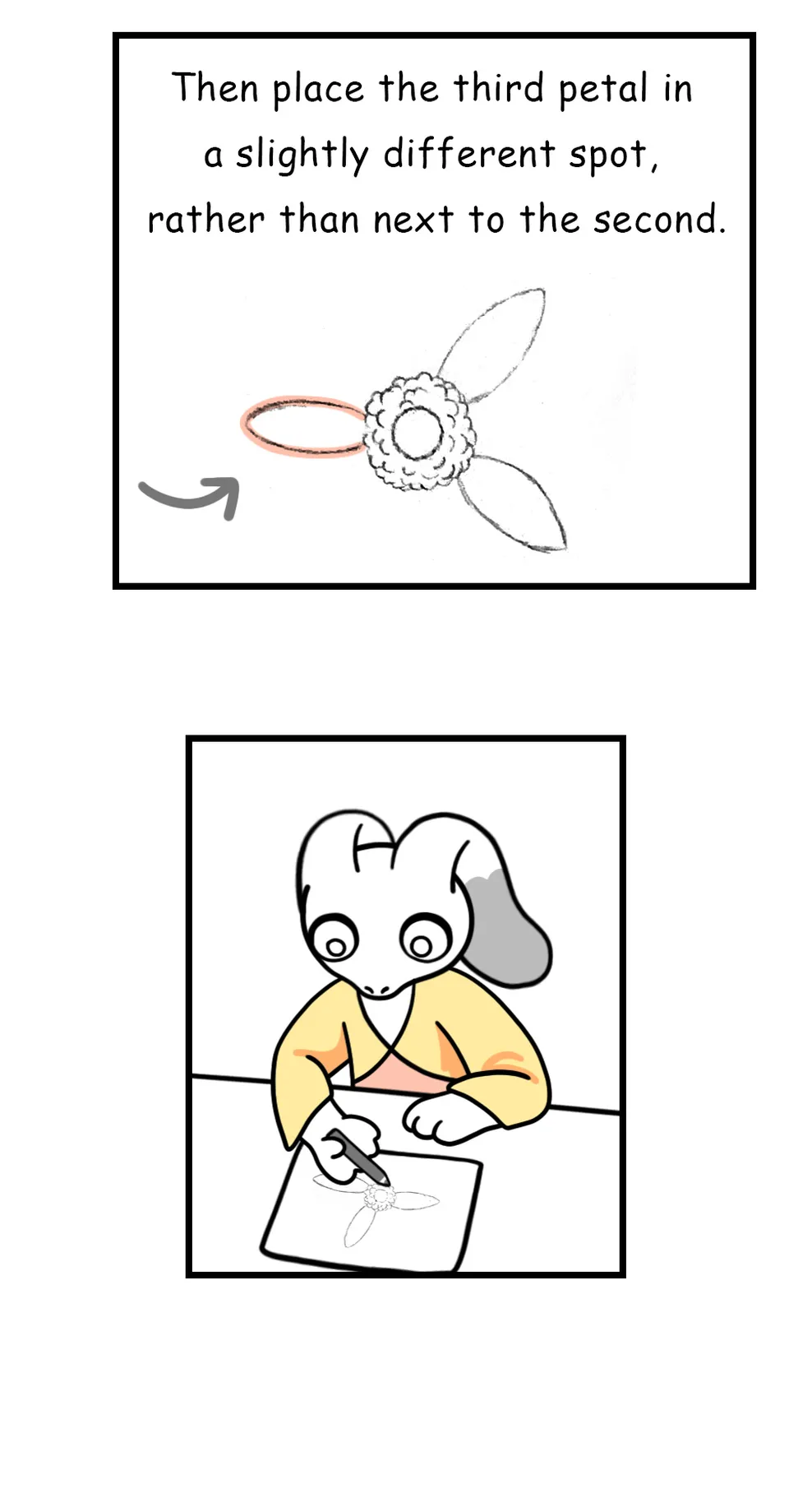 109. ◆Sketching a Gerbera, page 6