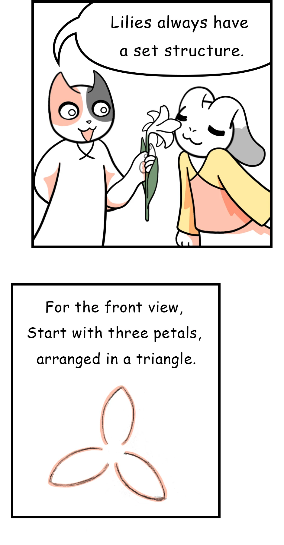 110. ◆Sketching a Lily，第 2 頁
