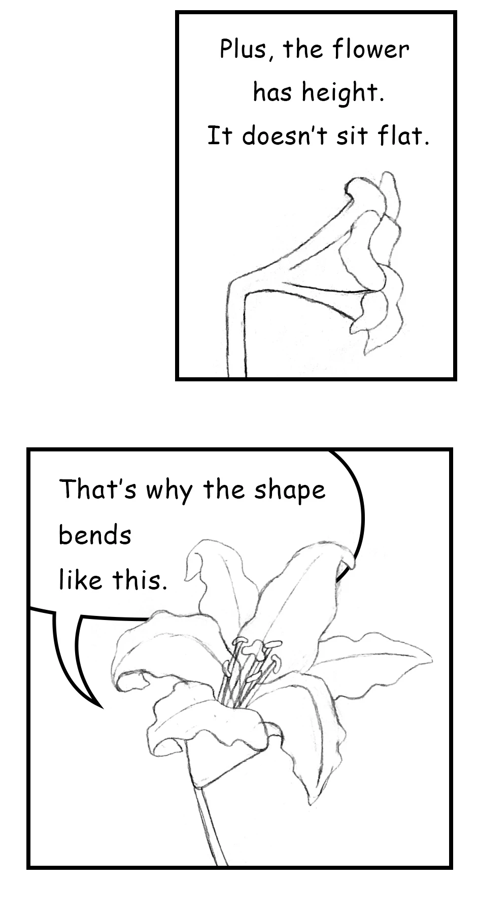 110. ◆Sketching a Lily，第 4 頁